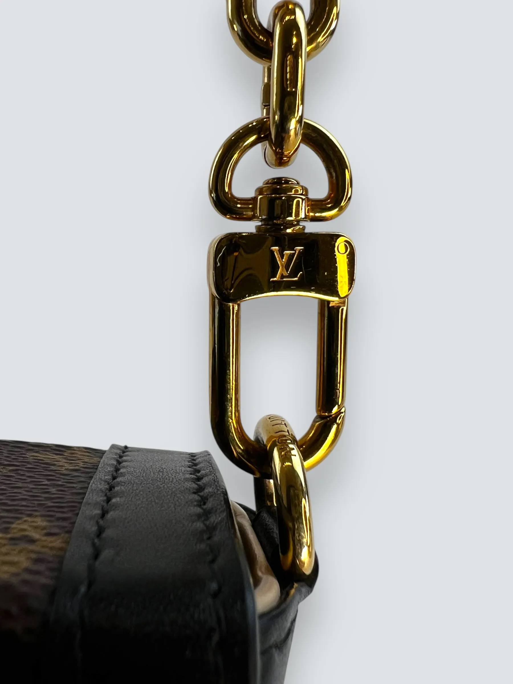 Louis Vuitton Monogram Canvas & Leather Vertical Trunk Crossbody