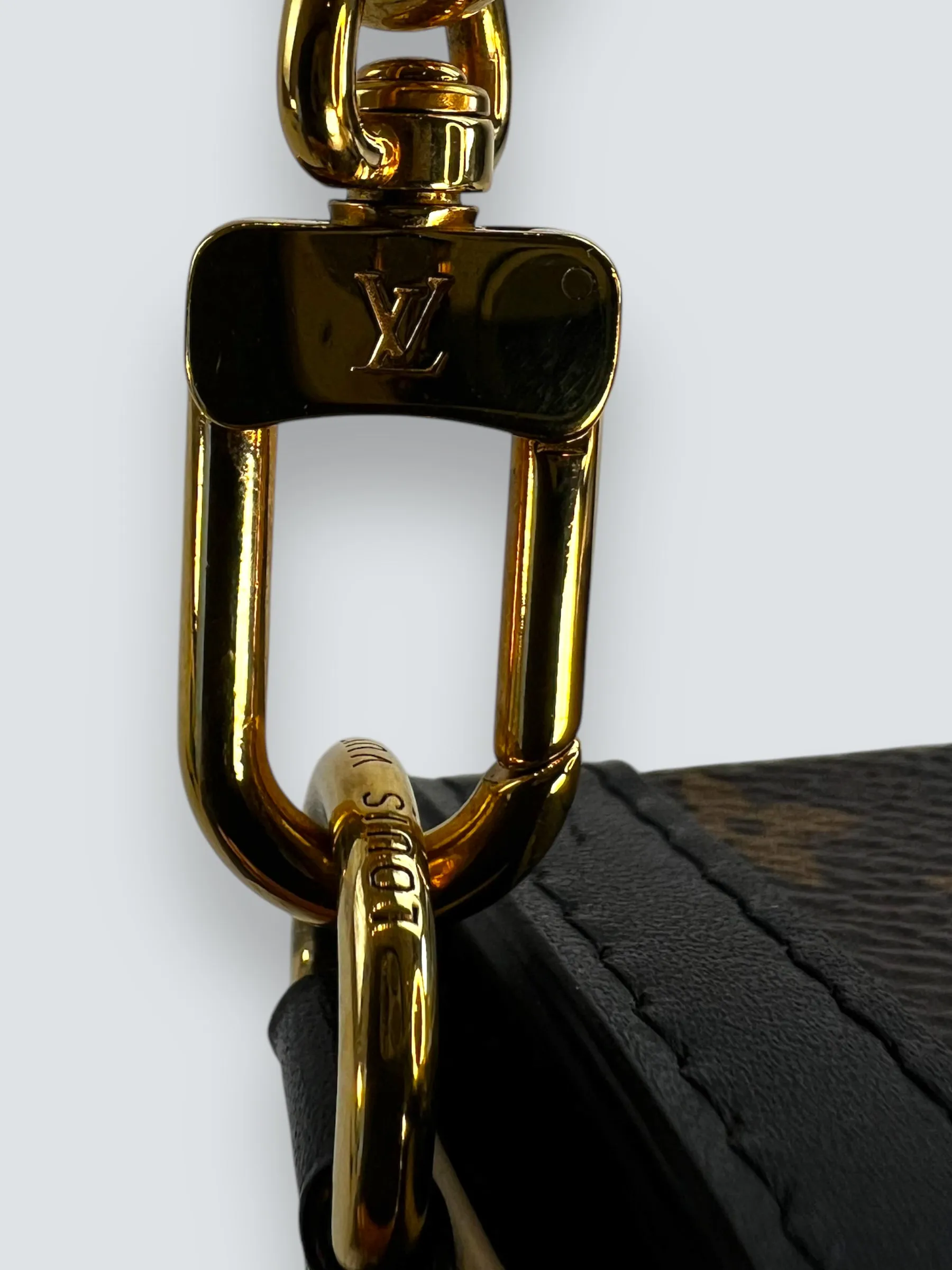 Louis Vuitton Monogram Canvas & Leather Vertical Trunk Crossbody