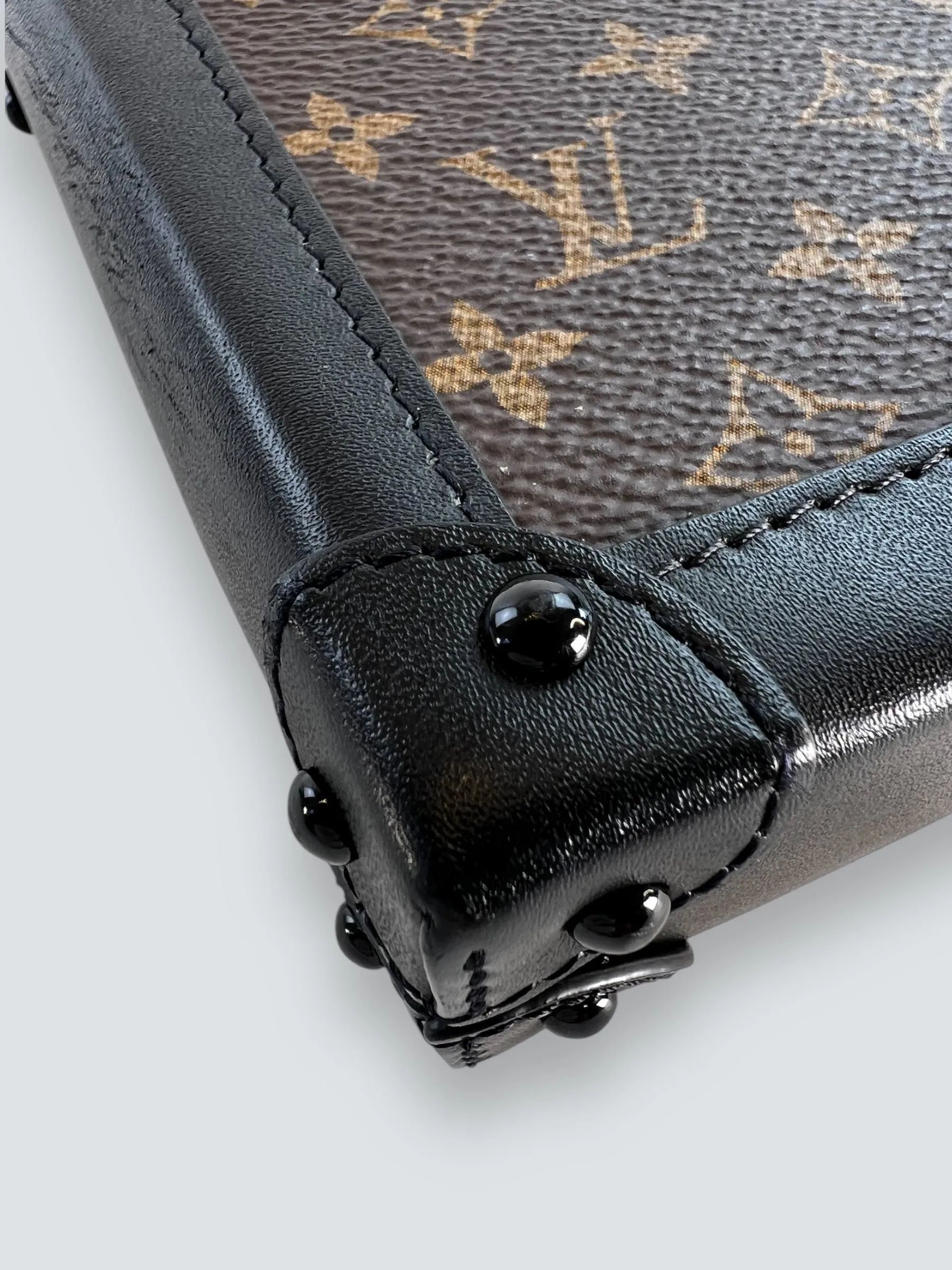 Louis Vuitton Monogram Canvas & Leather Vertical Trunk Crossbody