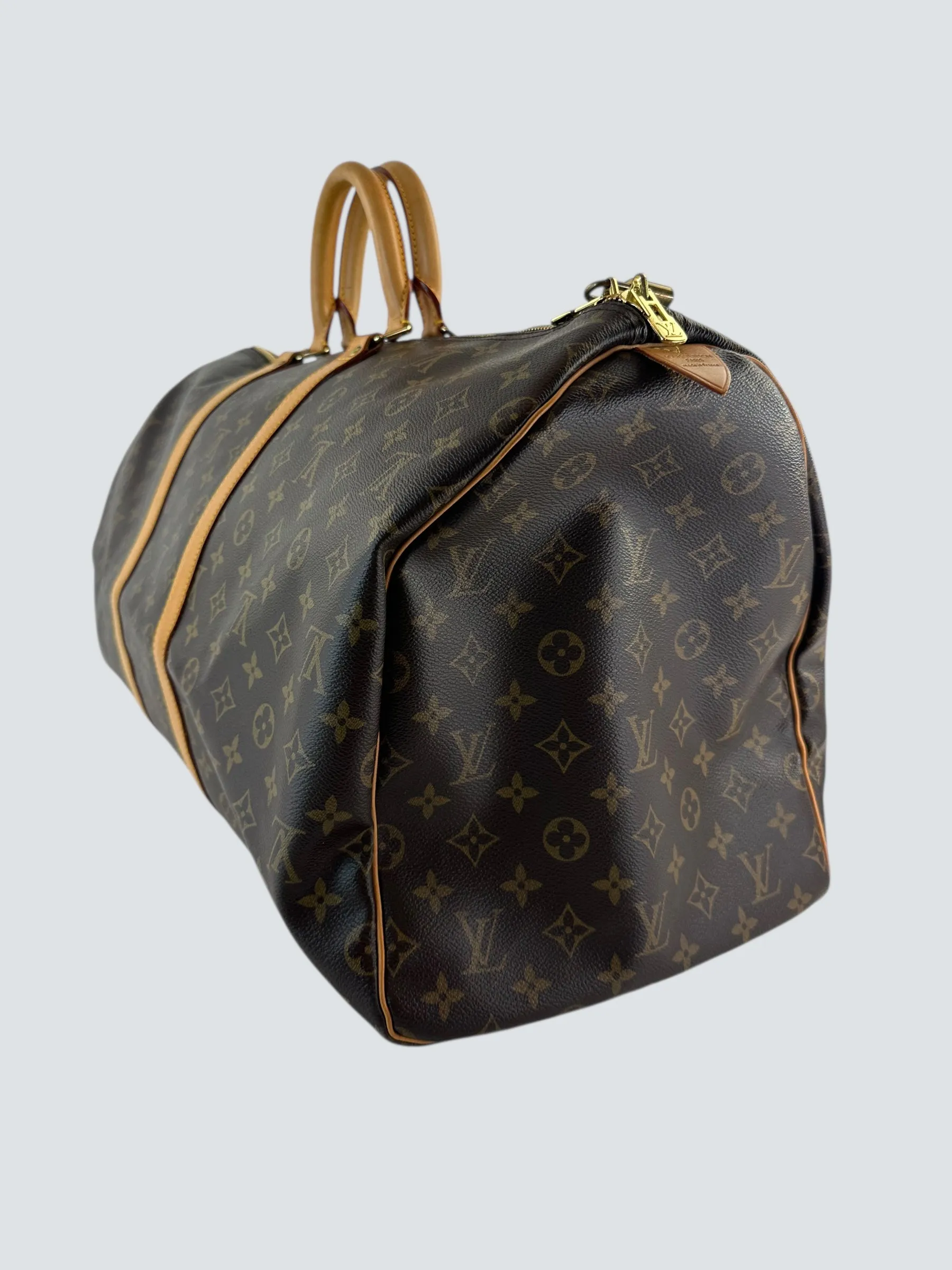 Louis Vuitton Monogram Canvas Keepall 55 Luggage