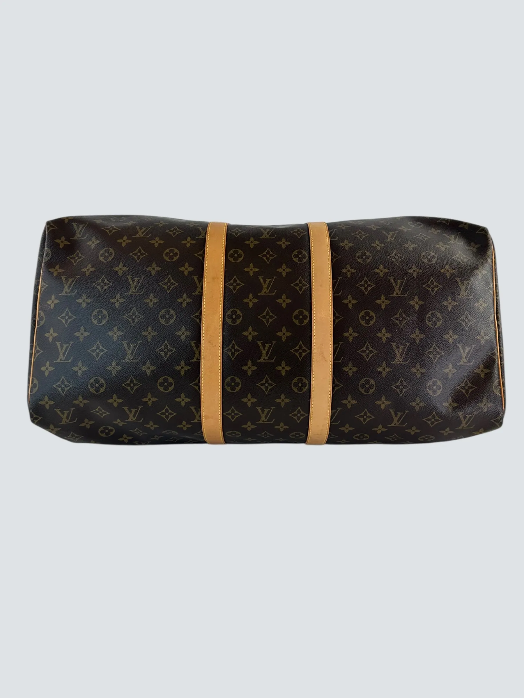 Louis Vuitton Monogram Canvas Keepall 55 Luggage