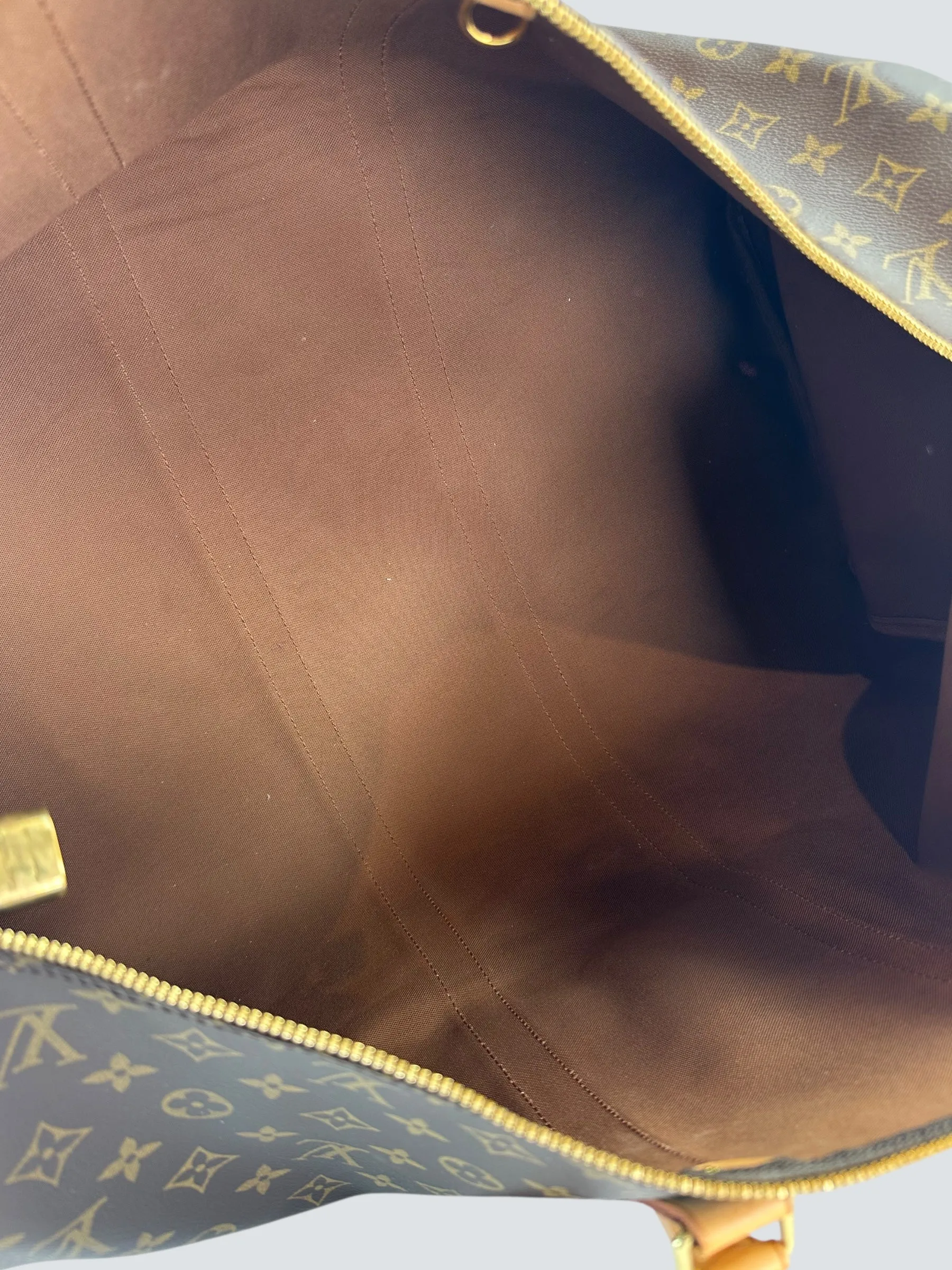 Louis Vuitton Monogram Canvas Keepall 55 Luggage