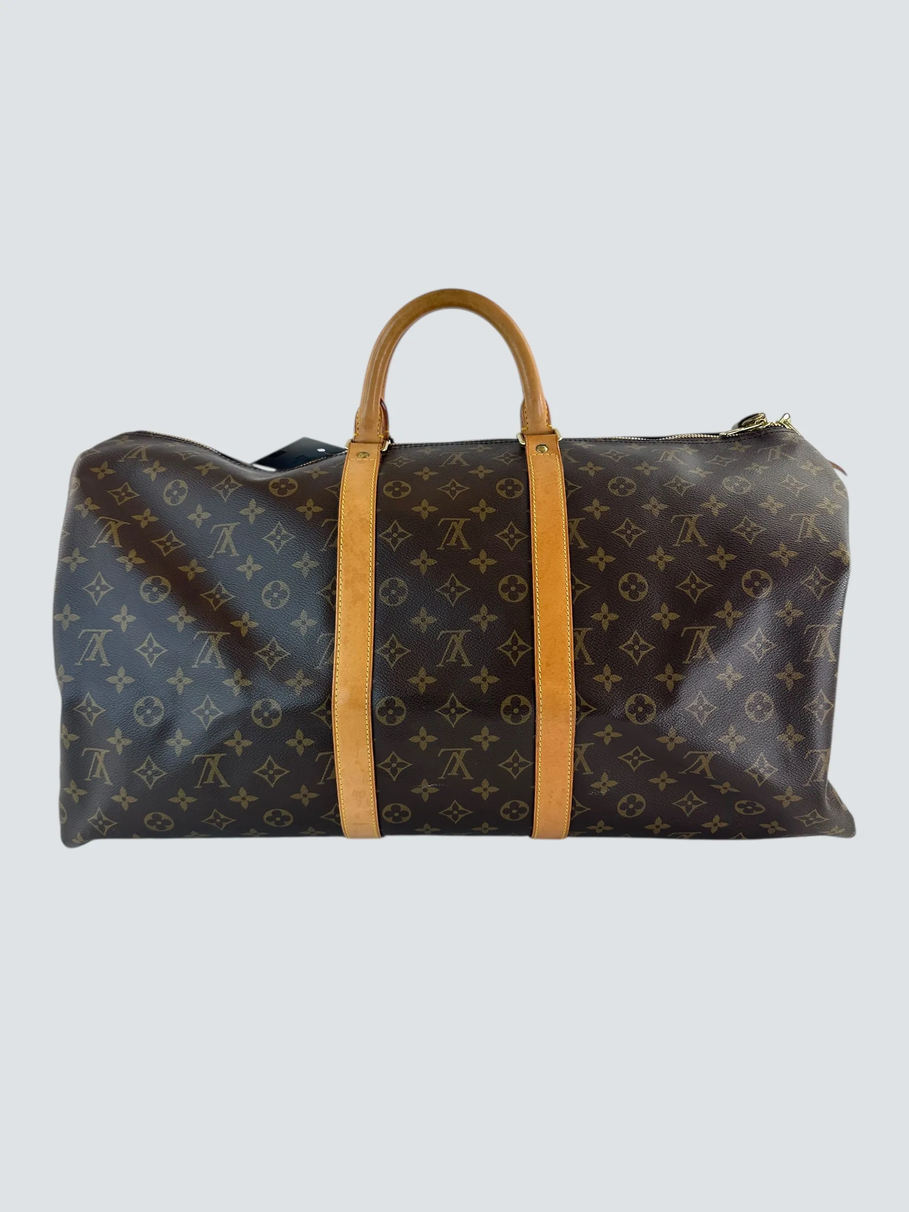 Louis Vuitton Monogram Canvas Keepall 55 Luggage
