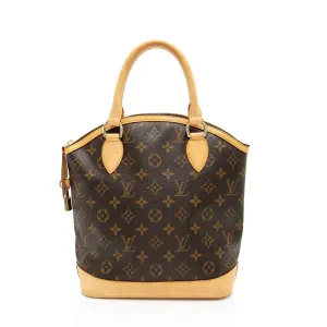 Louis Vuitton Monogram Canvas Lockit Satchel