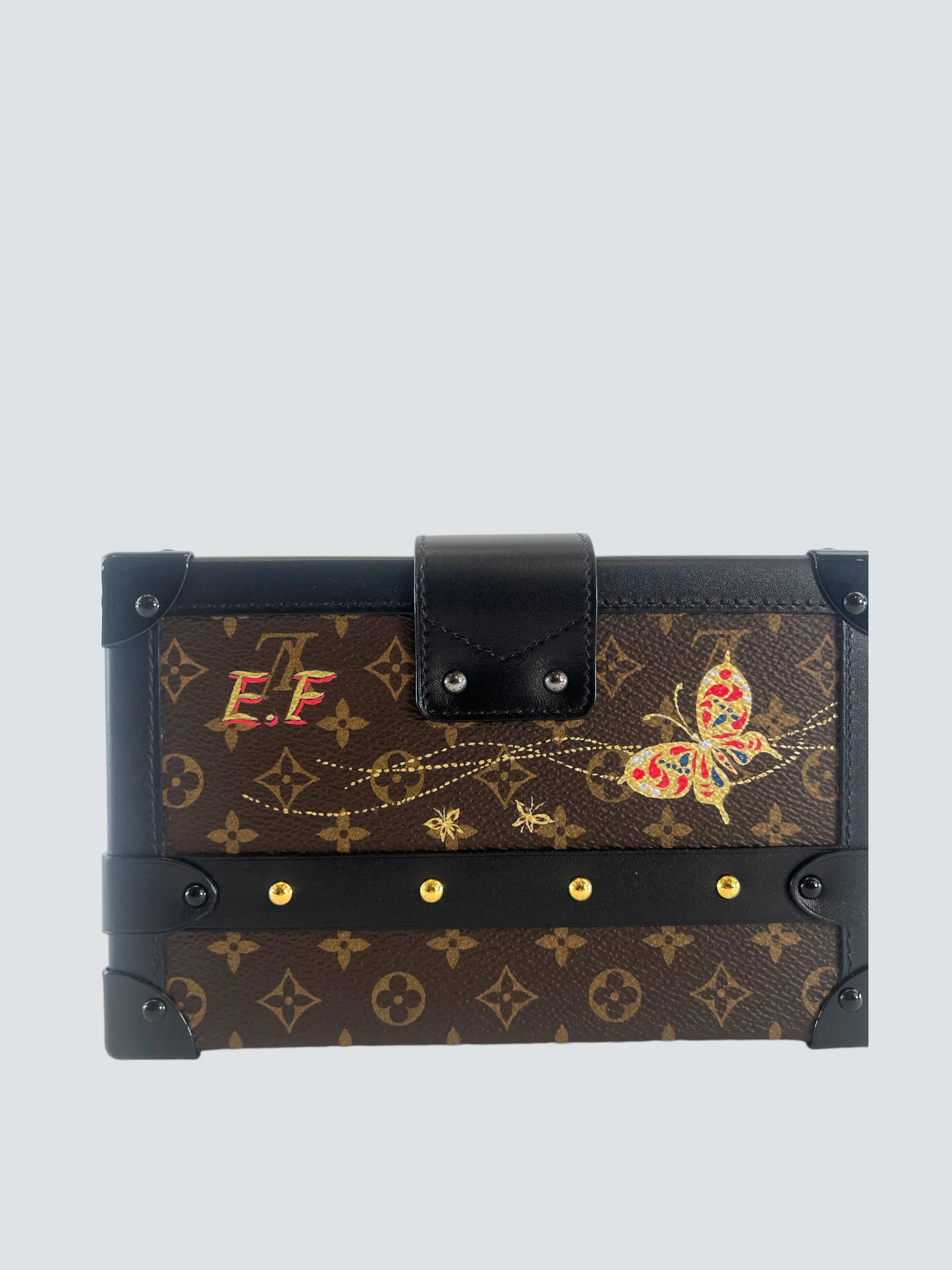Louis Vuitton Monogram Canvas Monogram Sac "Petite Malle"