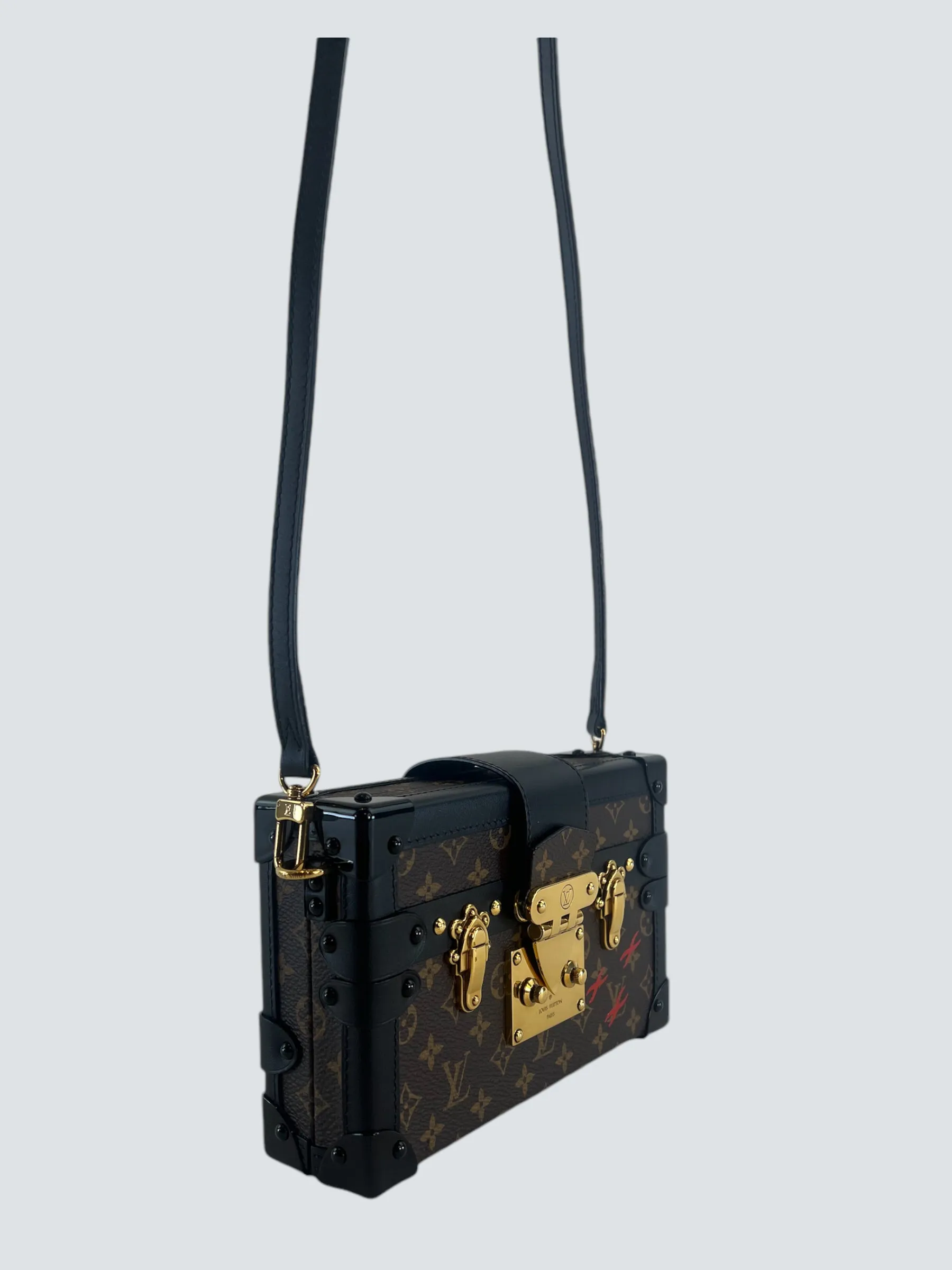 Louis Vuitton Monogram Canvas Monogram Sac "Petite Malle"