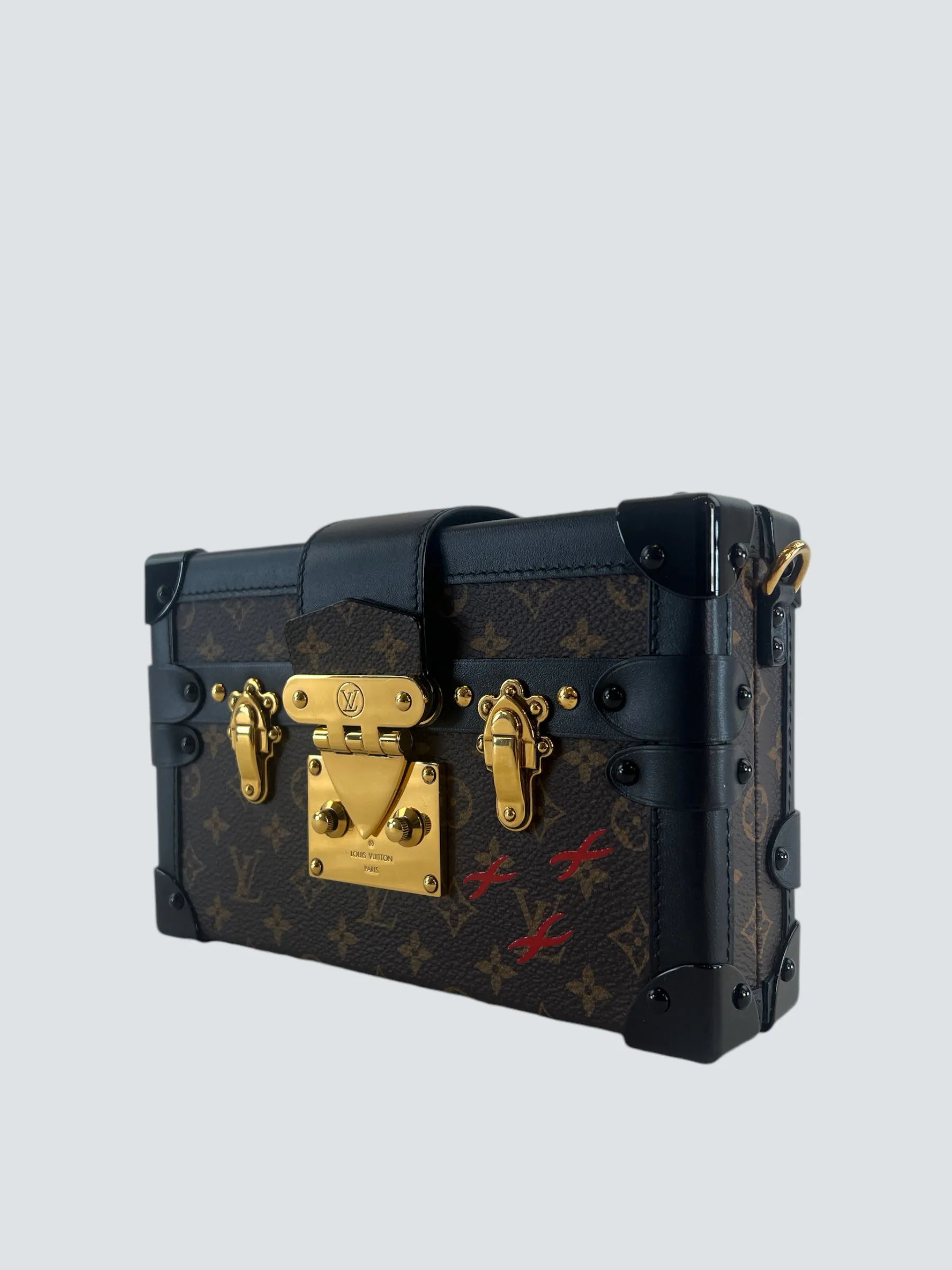 Louis Vuitton Monogram Canvas Monogram Sac "Petite Malle"