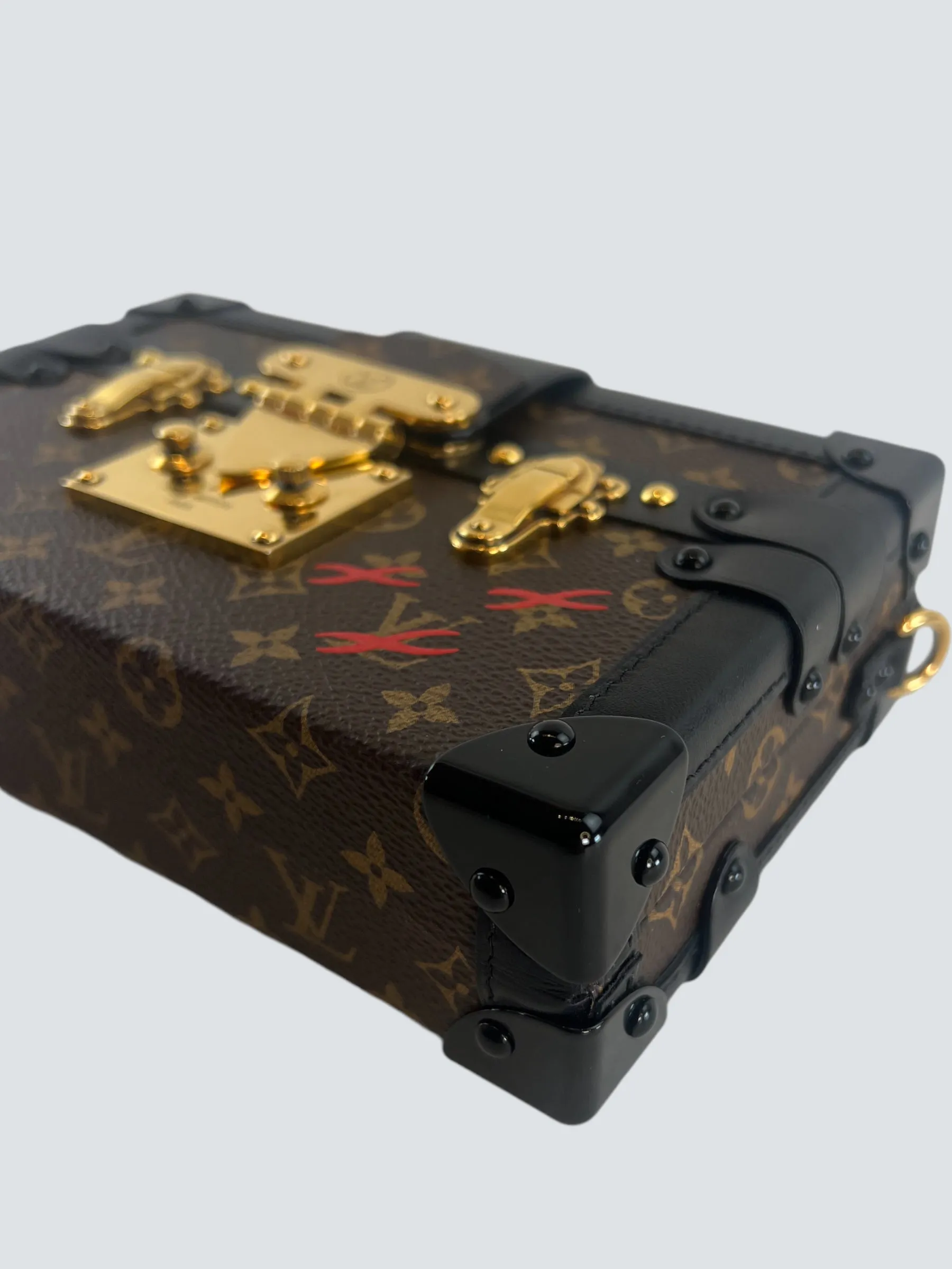 Louis Vuitton Monogram Canvas Monogram Sac "Petite Malle"
