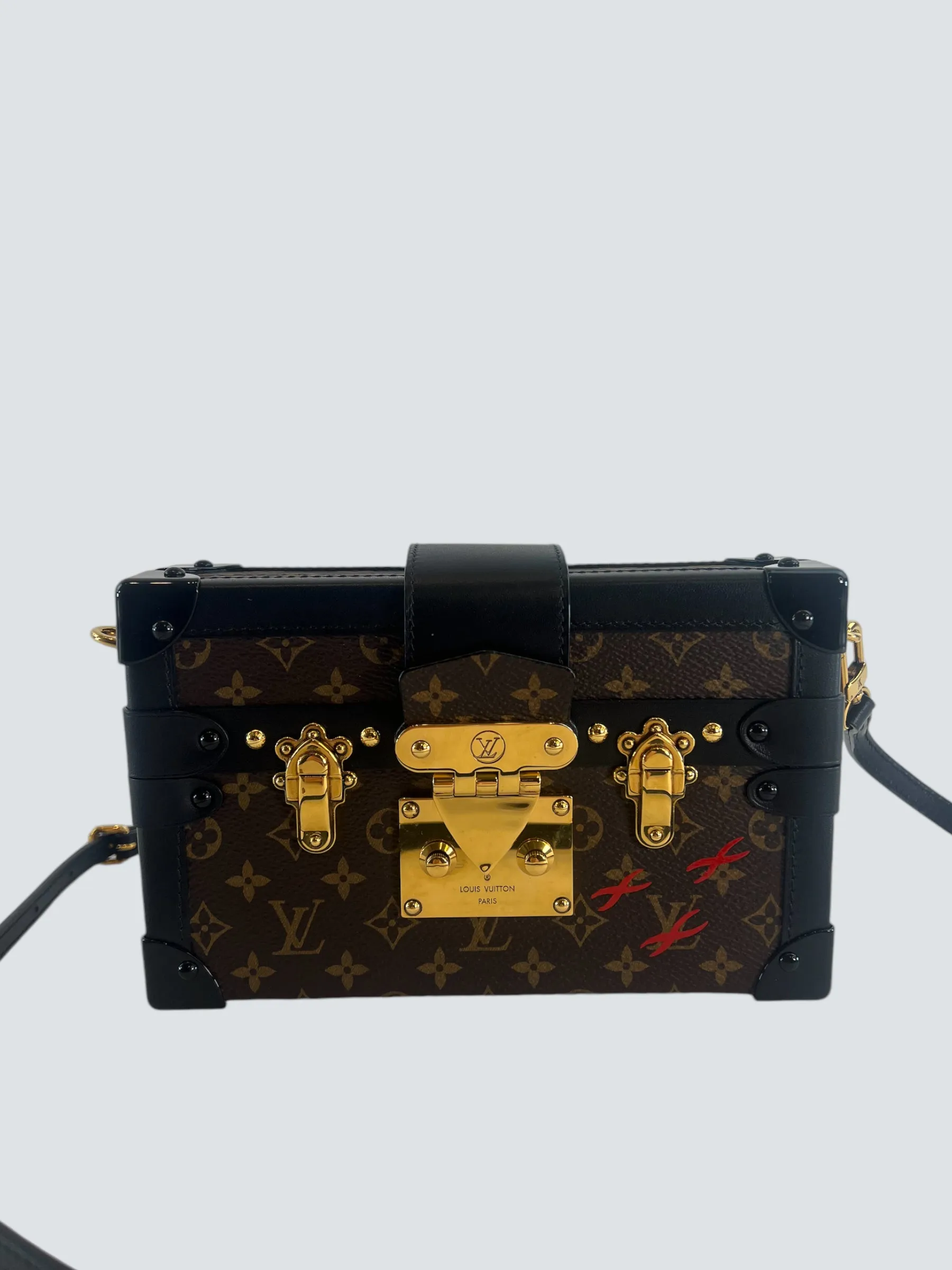 Louis Vuitton Monogram Canvas Monogram Sac "Petite Malle"