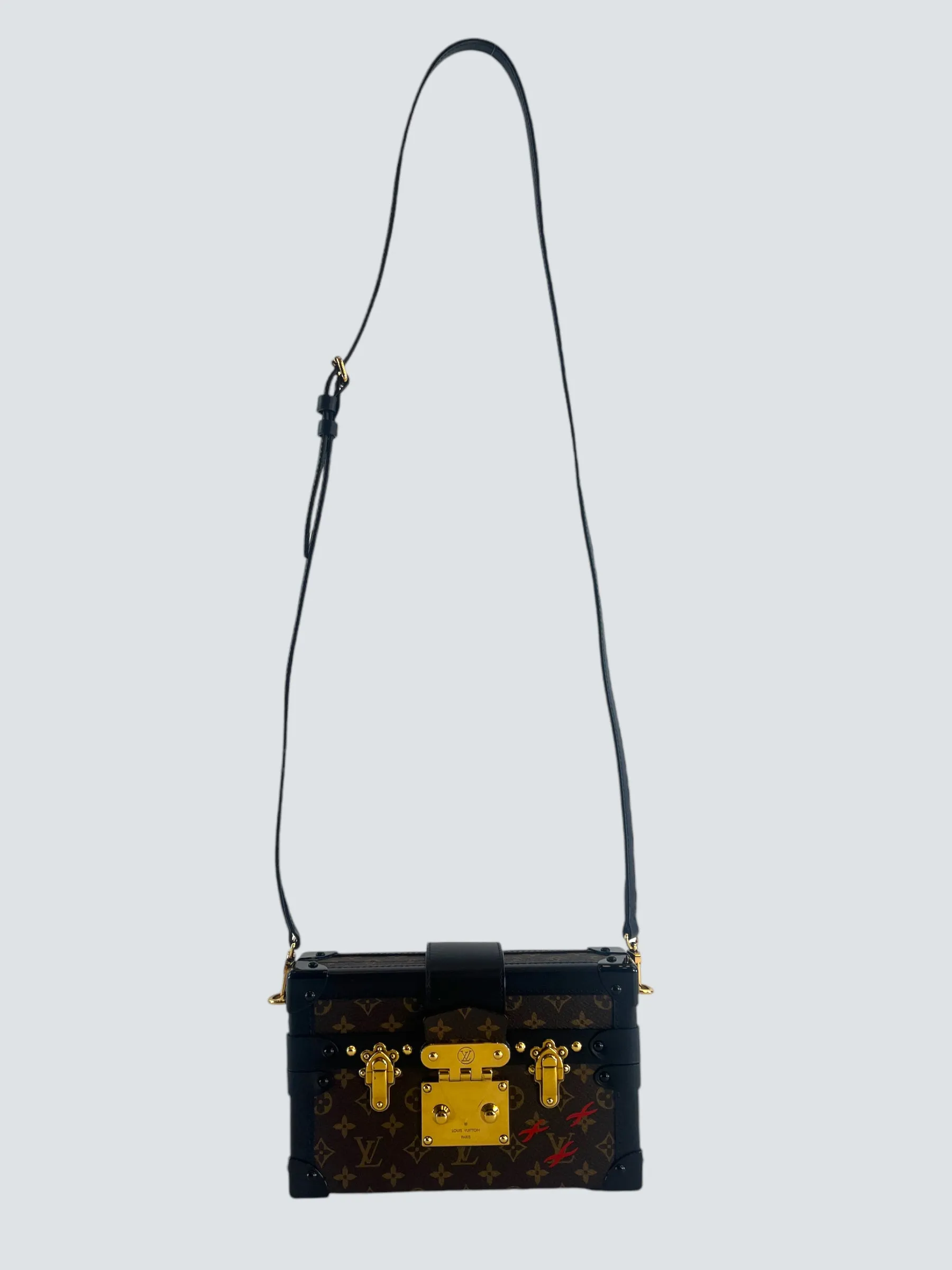 Louis Vuitton Monogram Canvas Monogram Sac "Petite Malle"