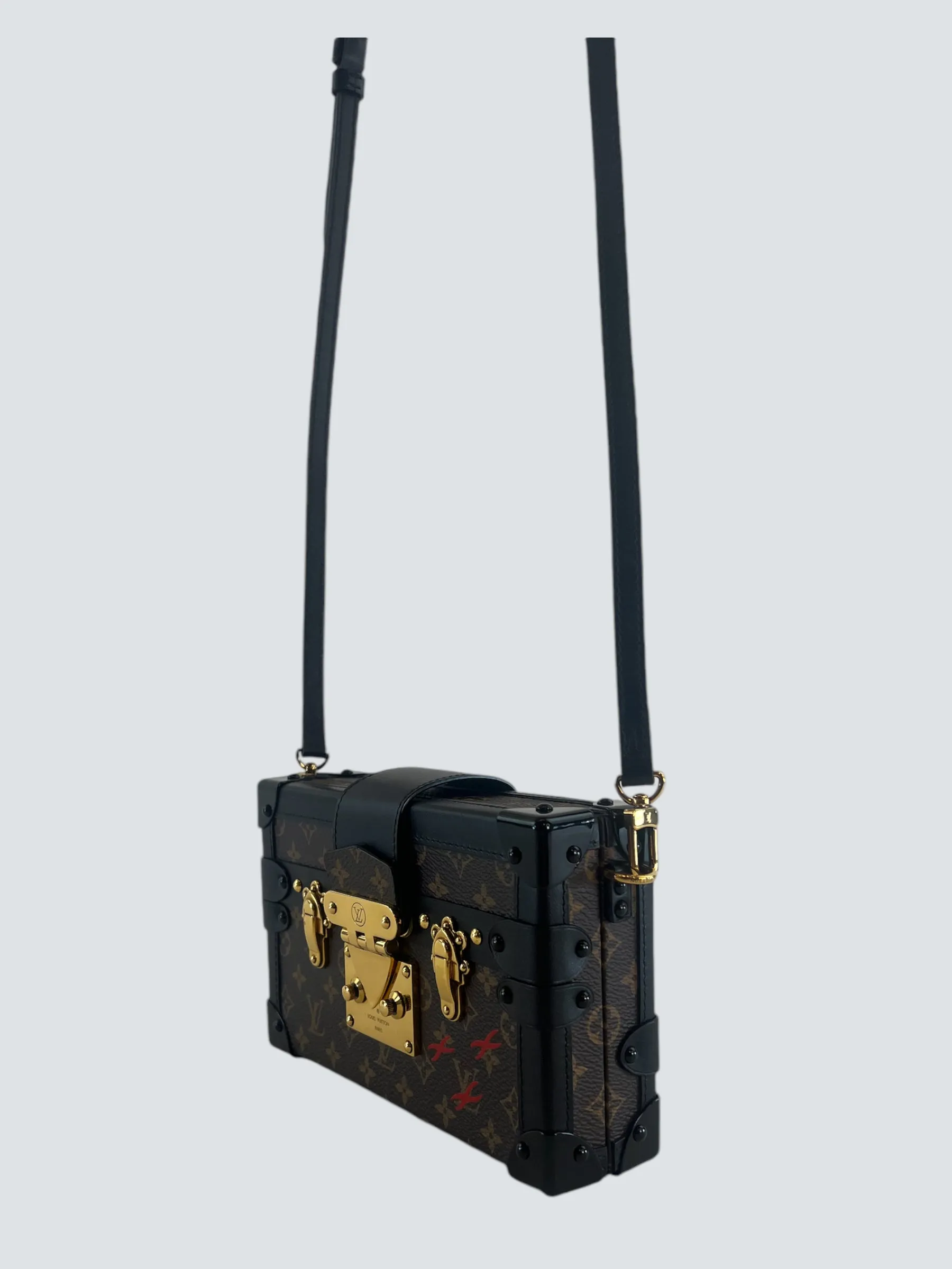 Louis Vuitton Monogram Canvas Monogram Sac "Petite Malle"