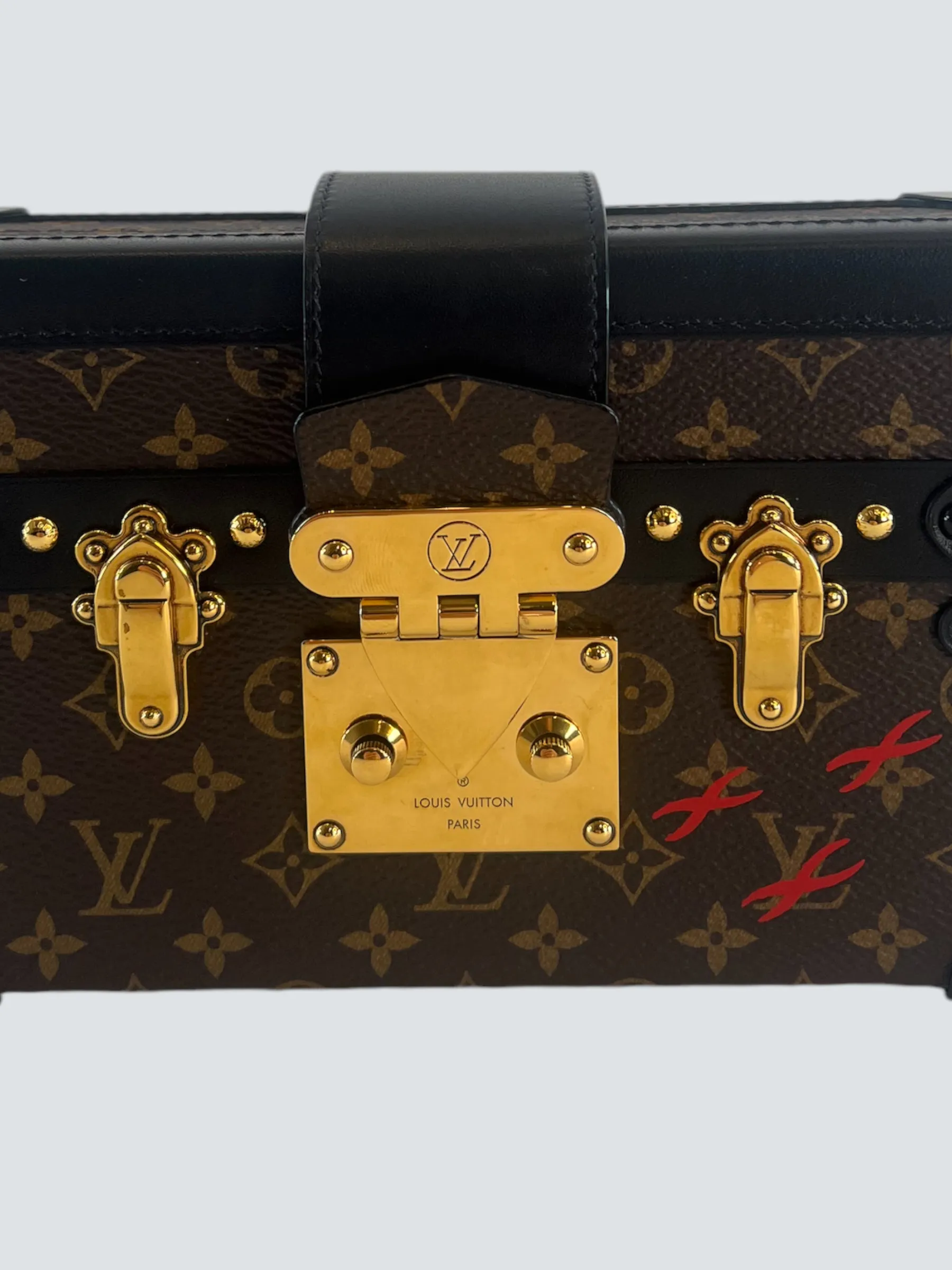 Louis Vuitton Monogram Canvas Monogram Sac "Petite Malle"