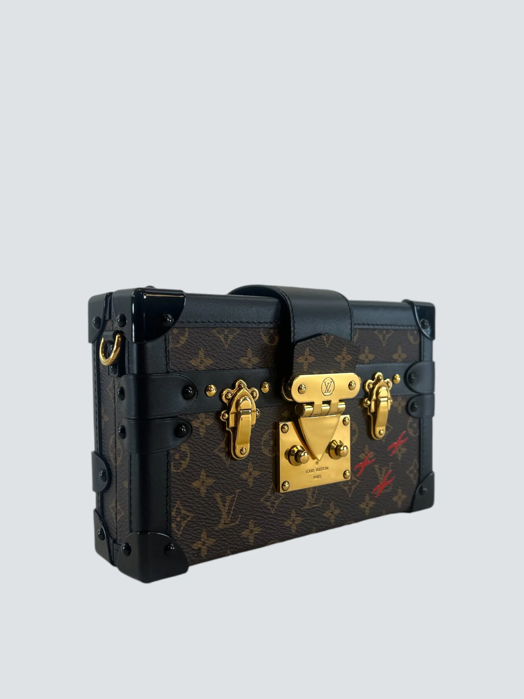 Louis Vuitton Monogram Canvas Monogram Sac "Petite Malle"