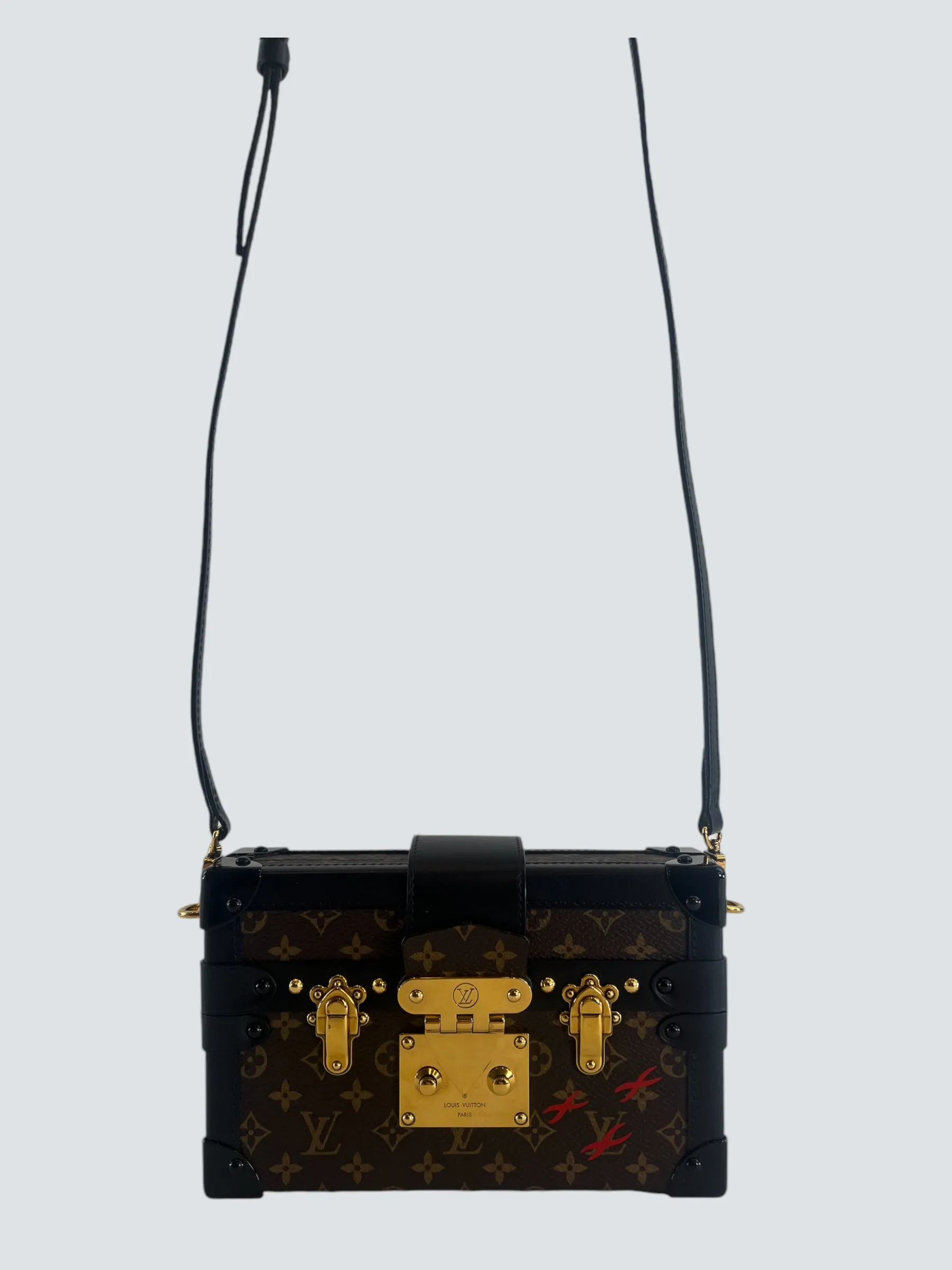 Louis Vuitton Monogram Canvas Monogram Sac "Petite Malle"