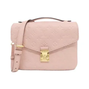 Louis Vuitton Monogram Empreinte Leather Handbag Pochette (Pre-Owned)