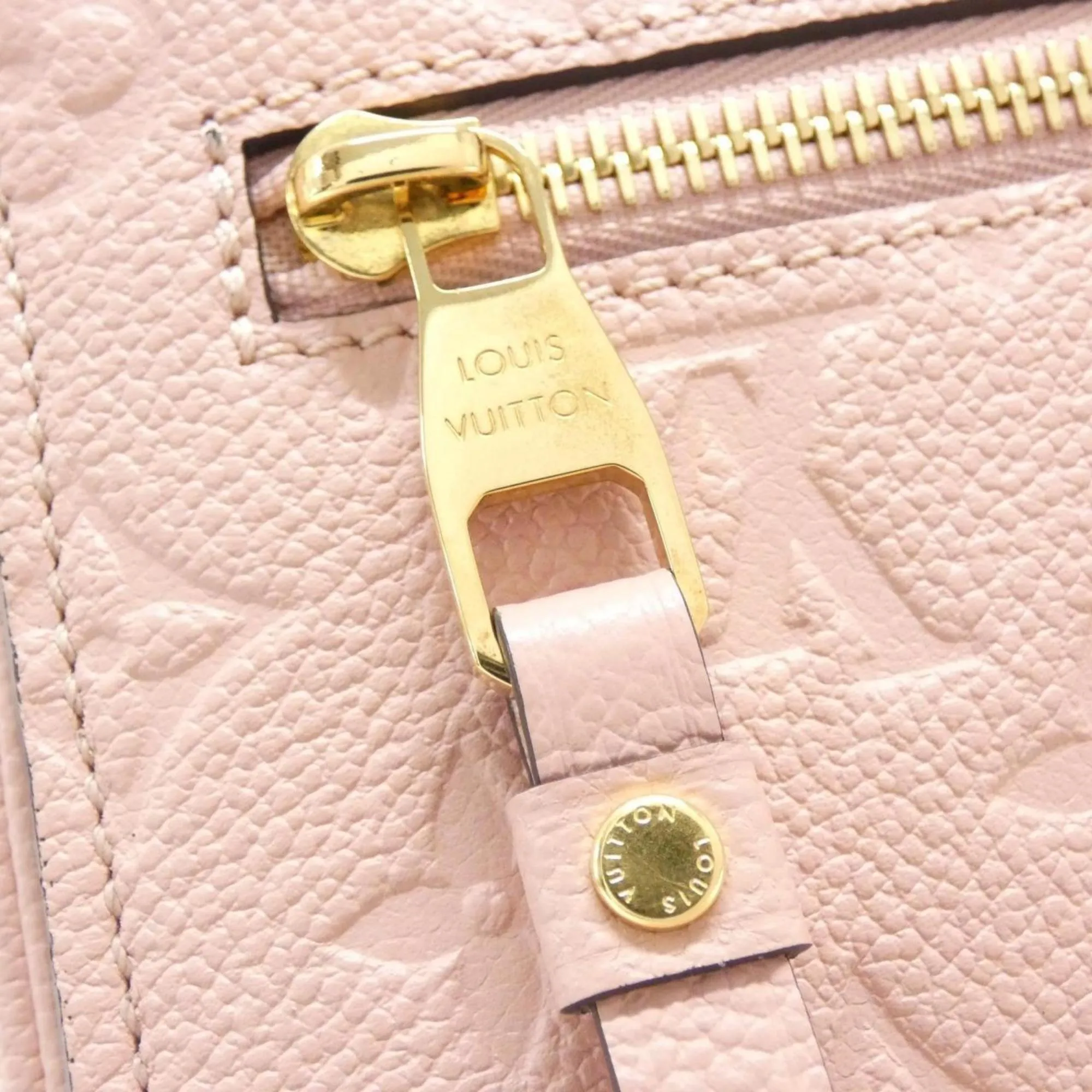 Louis Vuitton Monogram Empreinte Leather Handbag Pochette (Pre-Owned)