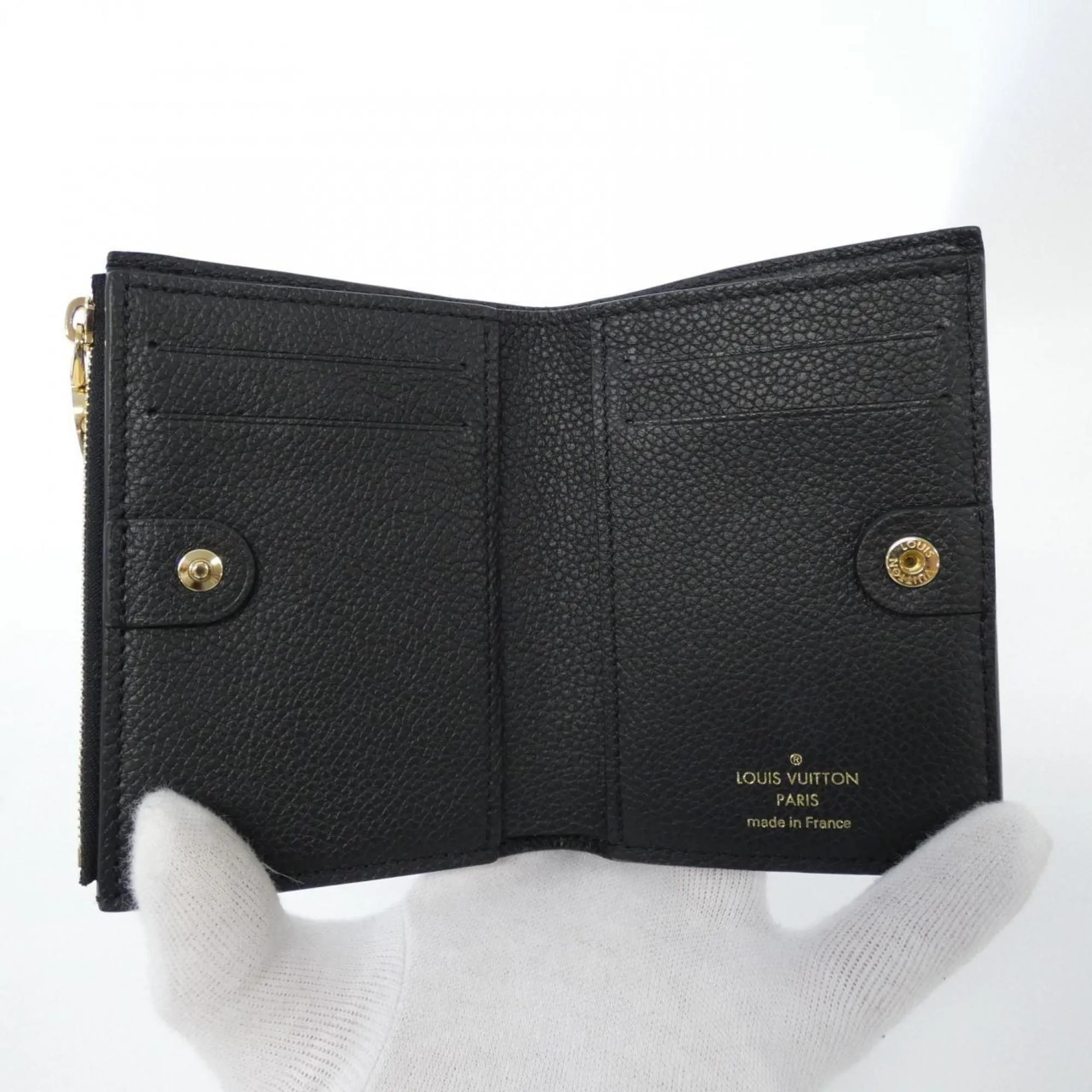 Louis Vuitton Monogram Empreinte Leather Wallet (Bi-Fold) (Pre-Owned)