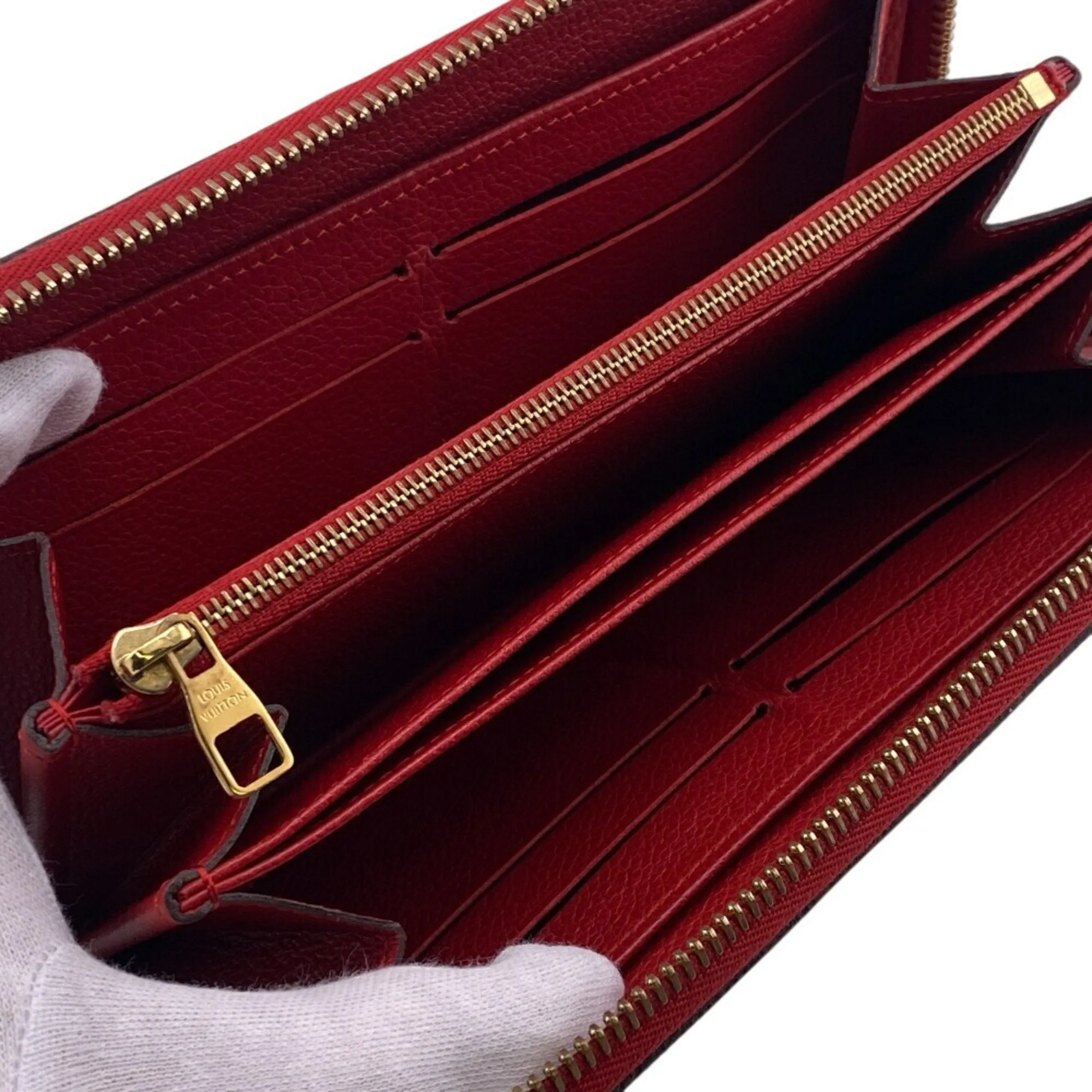 Louis Vuitton Monogram Empreinte Monogram Empreinte Leather Wallet (Bi-Fold) (Pre-Owned)