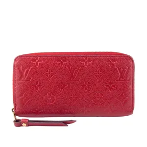 Louis Vuitton Monogram Empreinte Monogram Empreinte Leather Wallet (Bi-Fold) (Pre-Owned)