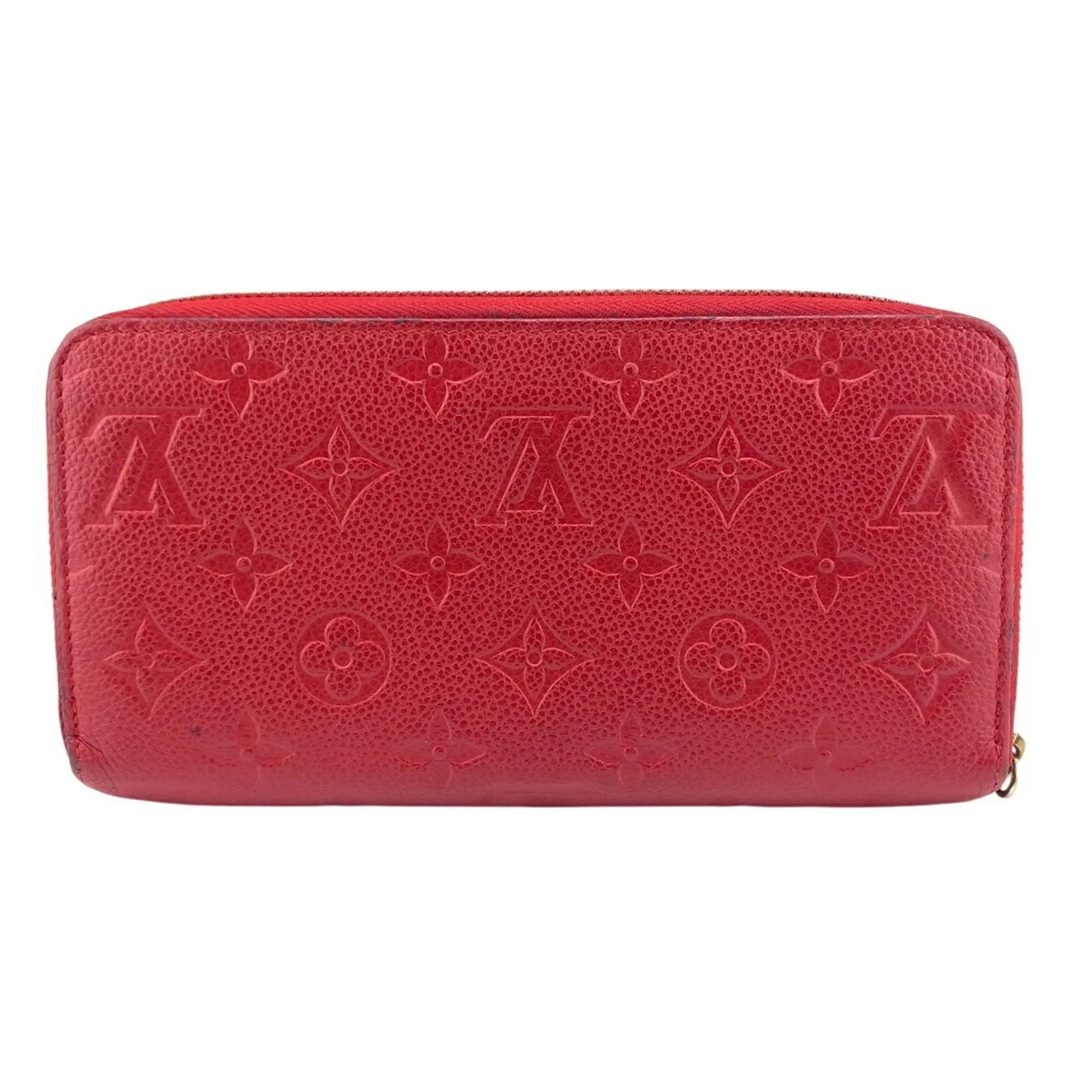 Louis Vuitton Monogram Empreinte Monogram Empreinte Leather Wallet (Bi-Fold) (Pre-Owned)