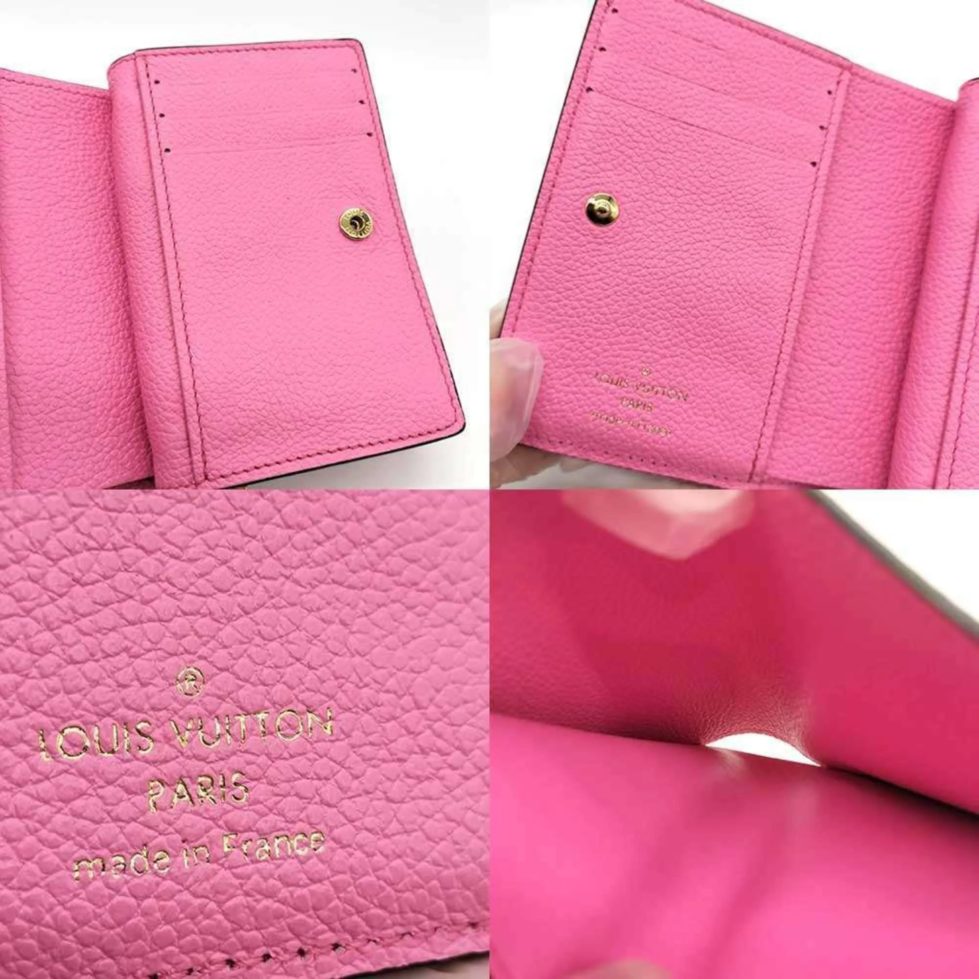 Louis Vuitton Monogram Empreinte Monogram Empreinte Wallet (Bi-Fold) (Pre-Owned)