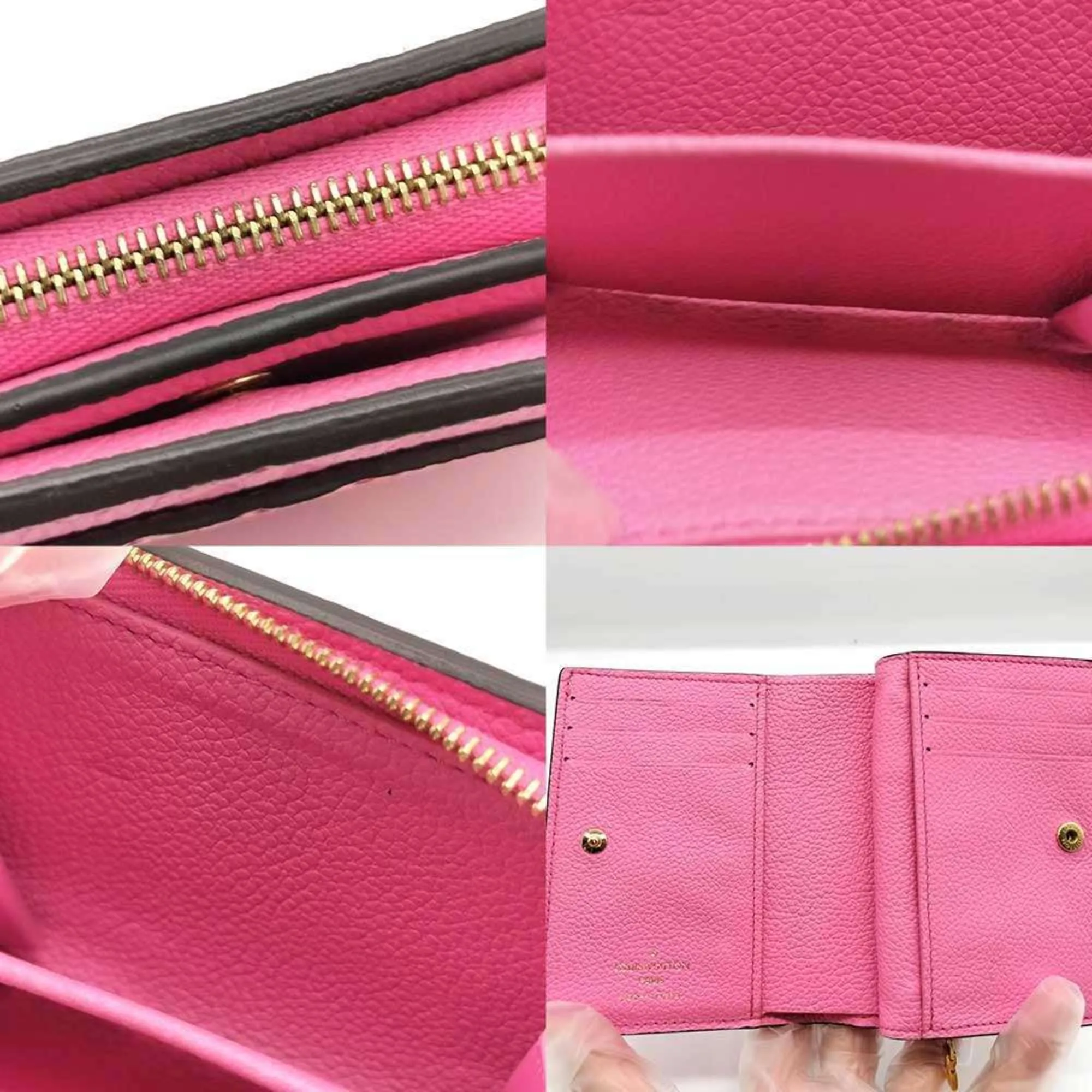 Louis Vuitton Monogram Empreinte Monogram Empreinte Wallet (Bi-Fold) (Pre-Owned)