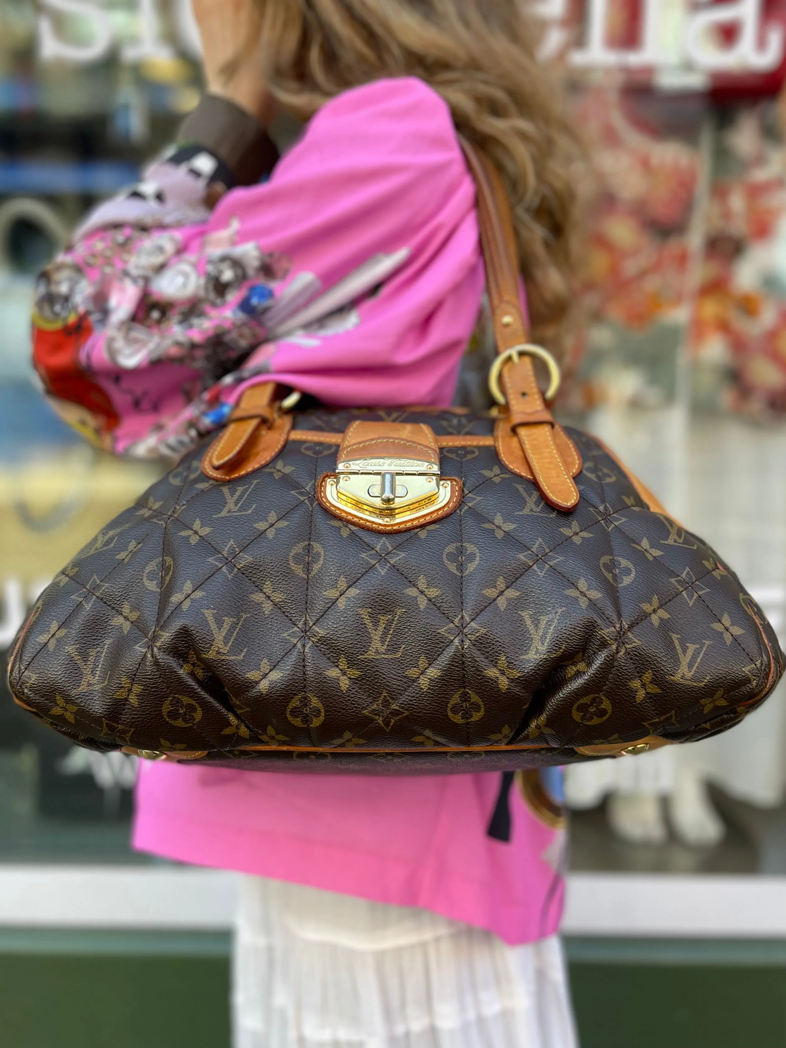 Louis Vuitton Monogram Etoile Bowling Bag