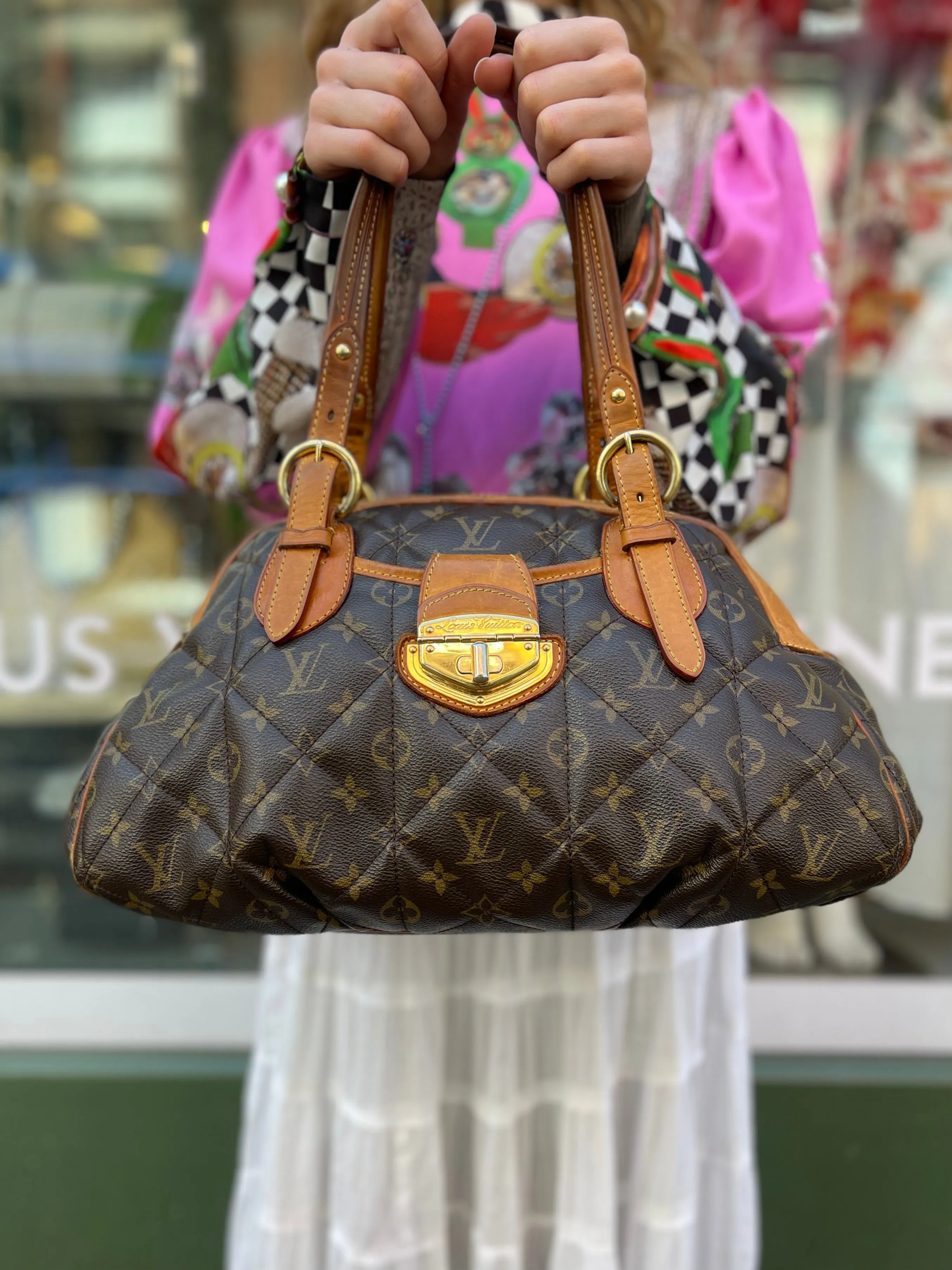 Louis Vuitton Monogram Etoile Bowling Bag