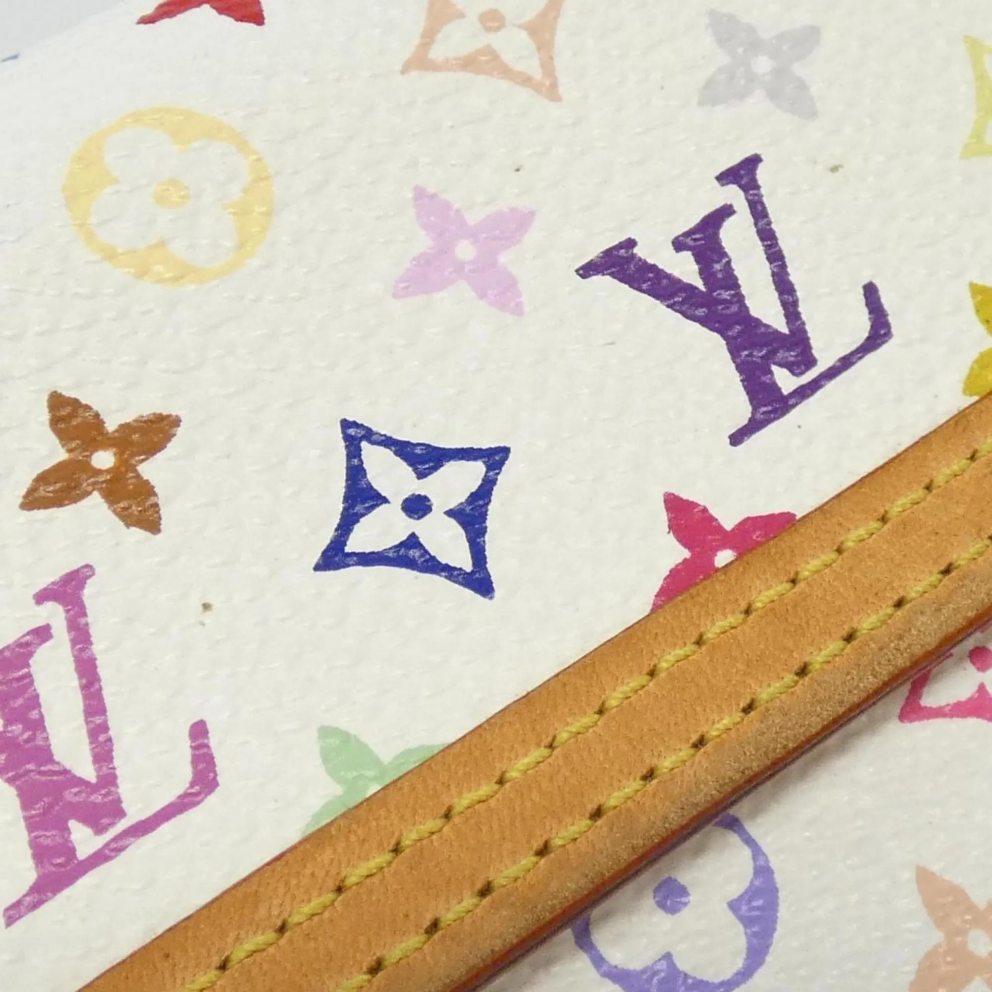 Louis Vuitton Monogram Multicolore Coated Canvas Long Wallet (Bi-Fold) (Pre-Owned)