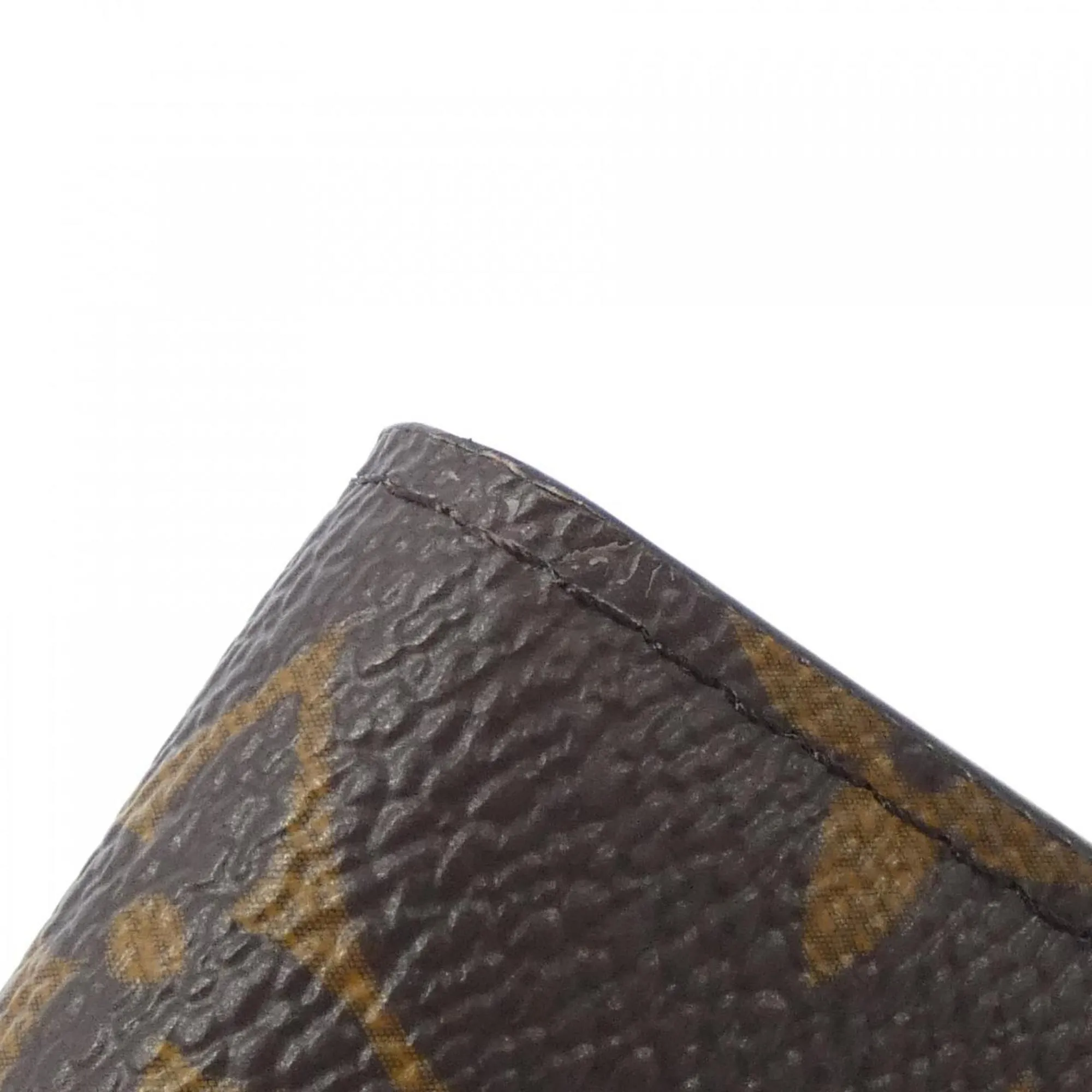 Louis Vuitton Monogram pink Marron Coated Canvas Wallet (Bi-Fold) (Pre-Owned)