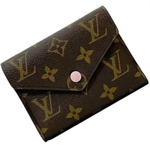 Louis Vuitton Monogram pink Rose Ballerine Monogram Wallet (Tri-Fold) (Pre-Owned)
