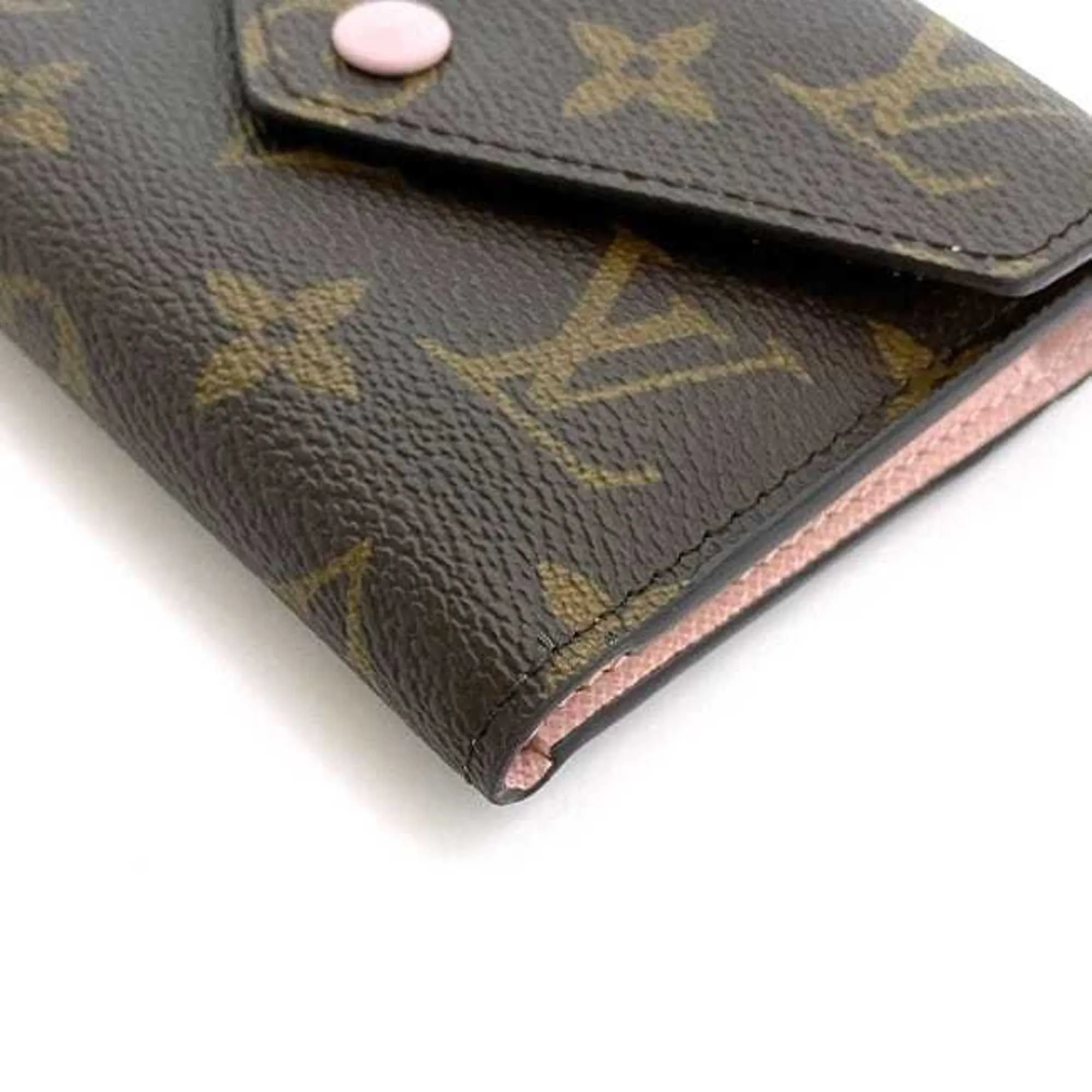 Louis Vuitton Monogram pink Rose Ballerine Monogram Wallet (Tri-Fold) (Pre-Owned)