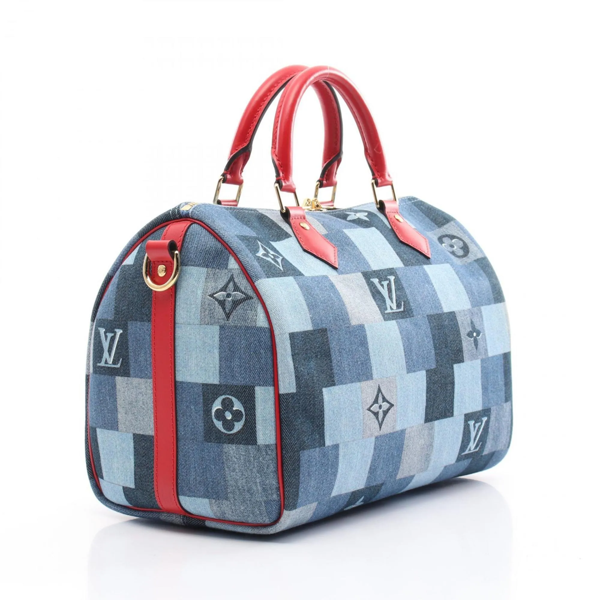 Louis Vuitton Navy Color blue Leather Handbag (Pre-Owned)