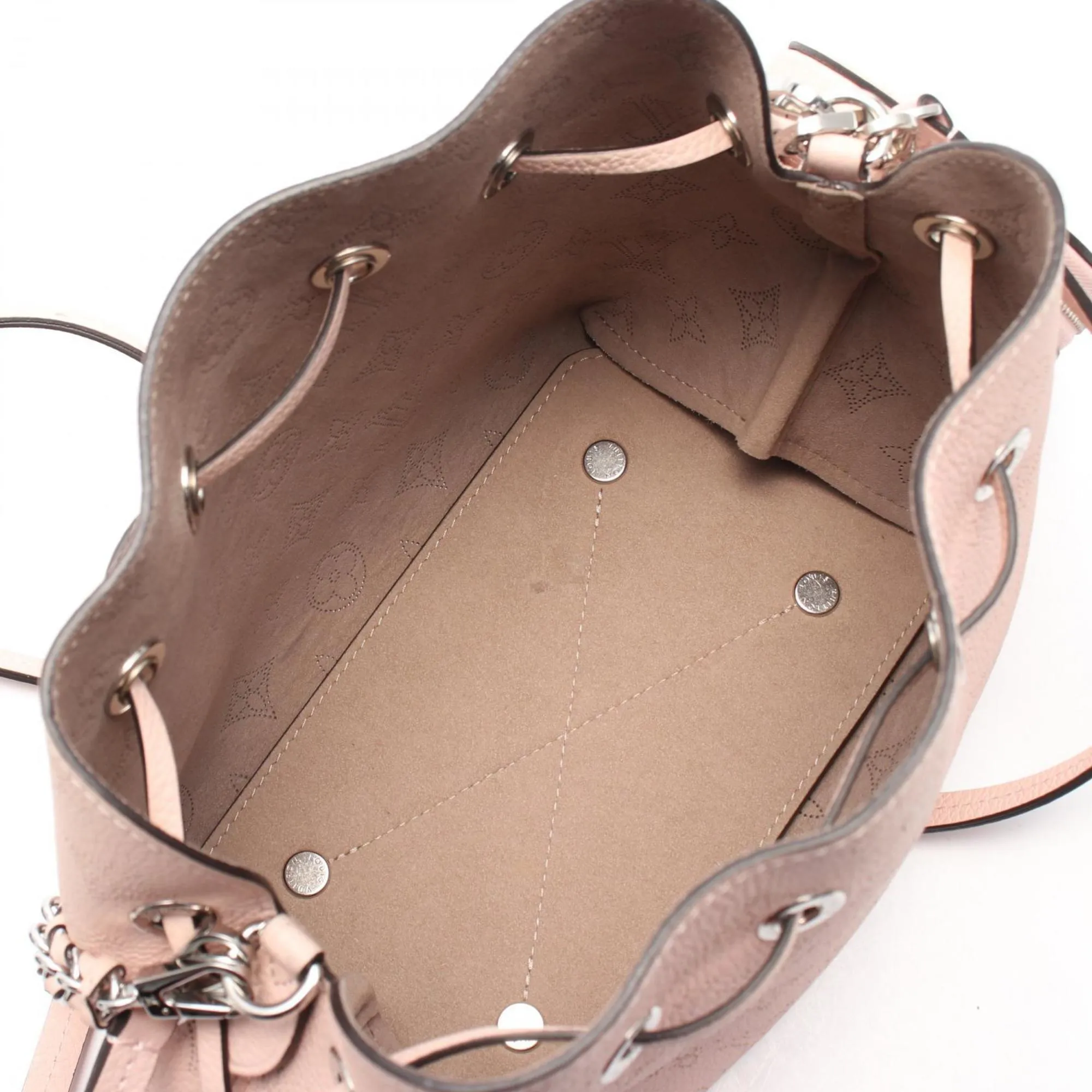 Louis Vuitton pink Rose Mahina Leather Leather Handbag (Pre-Owned)