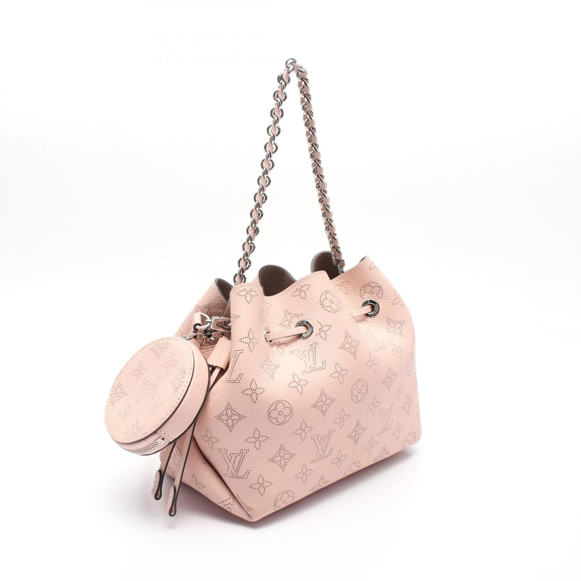 Louis Vuitton pink Rose Mahina Leather Leather Handbag (Pre-Owned)