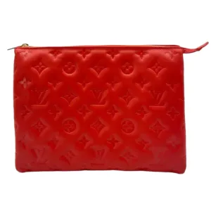 Louis Vuitton Red Coussin Bag
