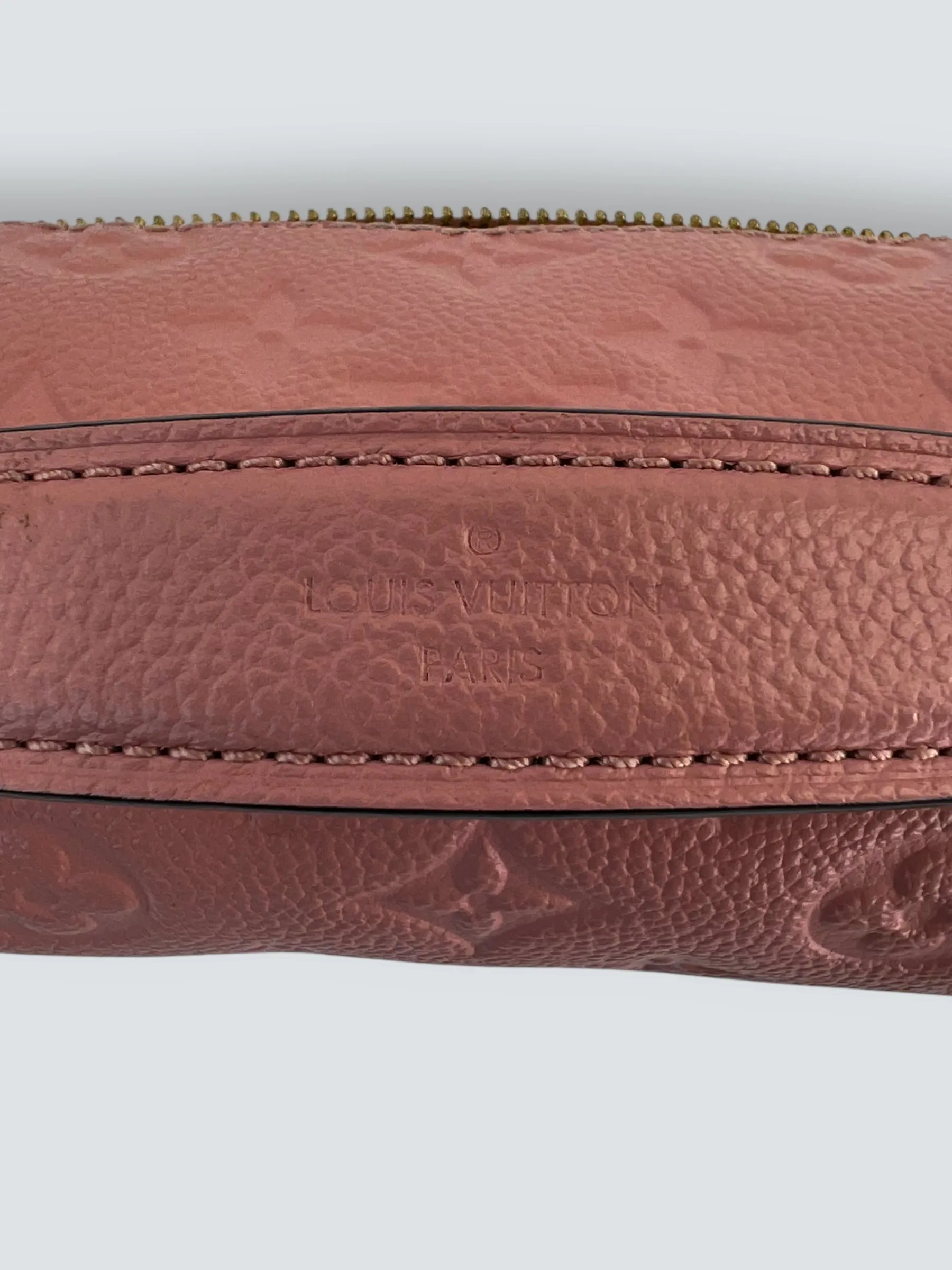 Louis Vuitton Rose Pink Empriente Leather Pochette Metis Crossbody