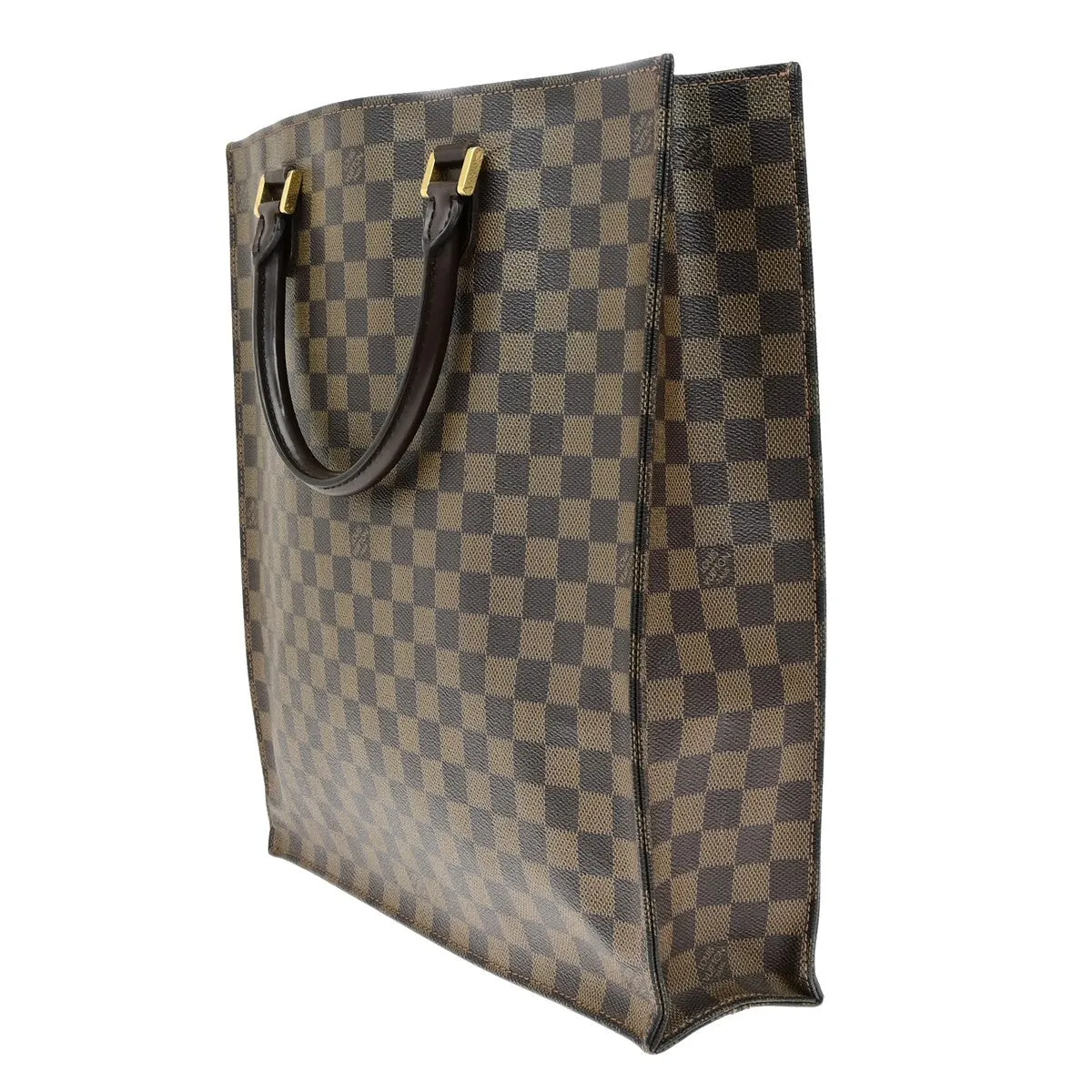 Louis Vuitton Sac Plat Canvas Handbag (Pre-Owned)