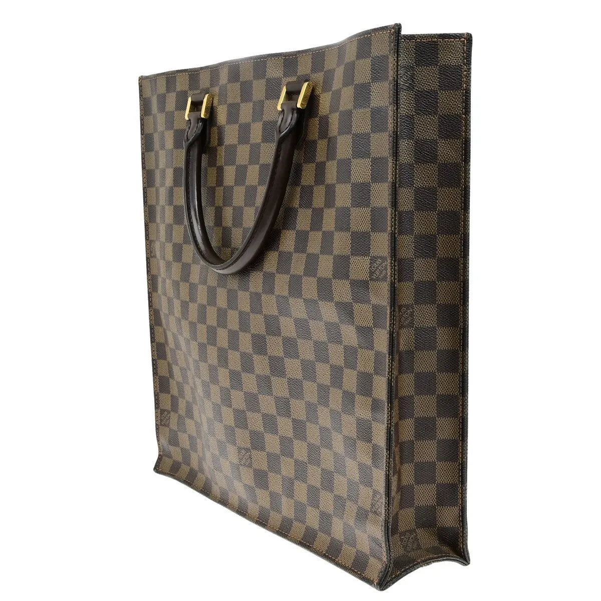 Louis Vuitton Sac Plat Canvas Handbag (Pre-Owned)