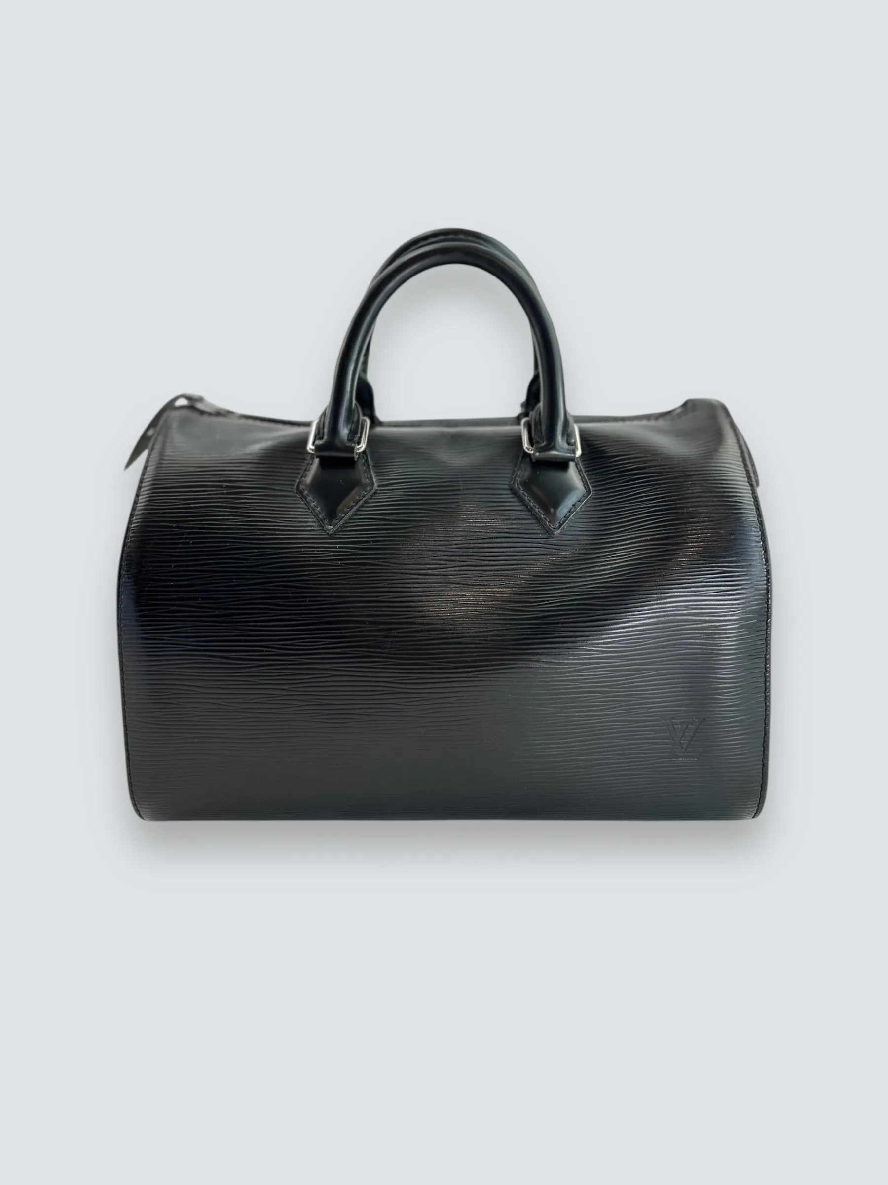 Louis Vuitton Speedy 30 Epi Black Handbag