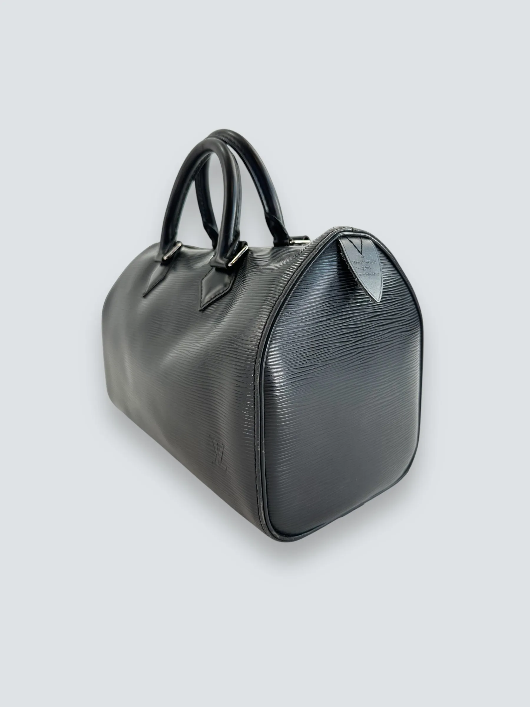 Louis Vuitton Speedy 30 Epi Black Handbag