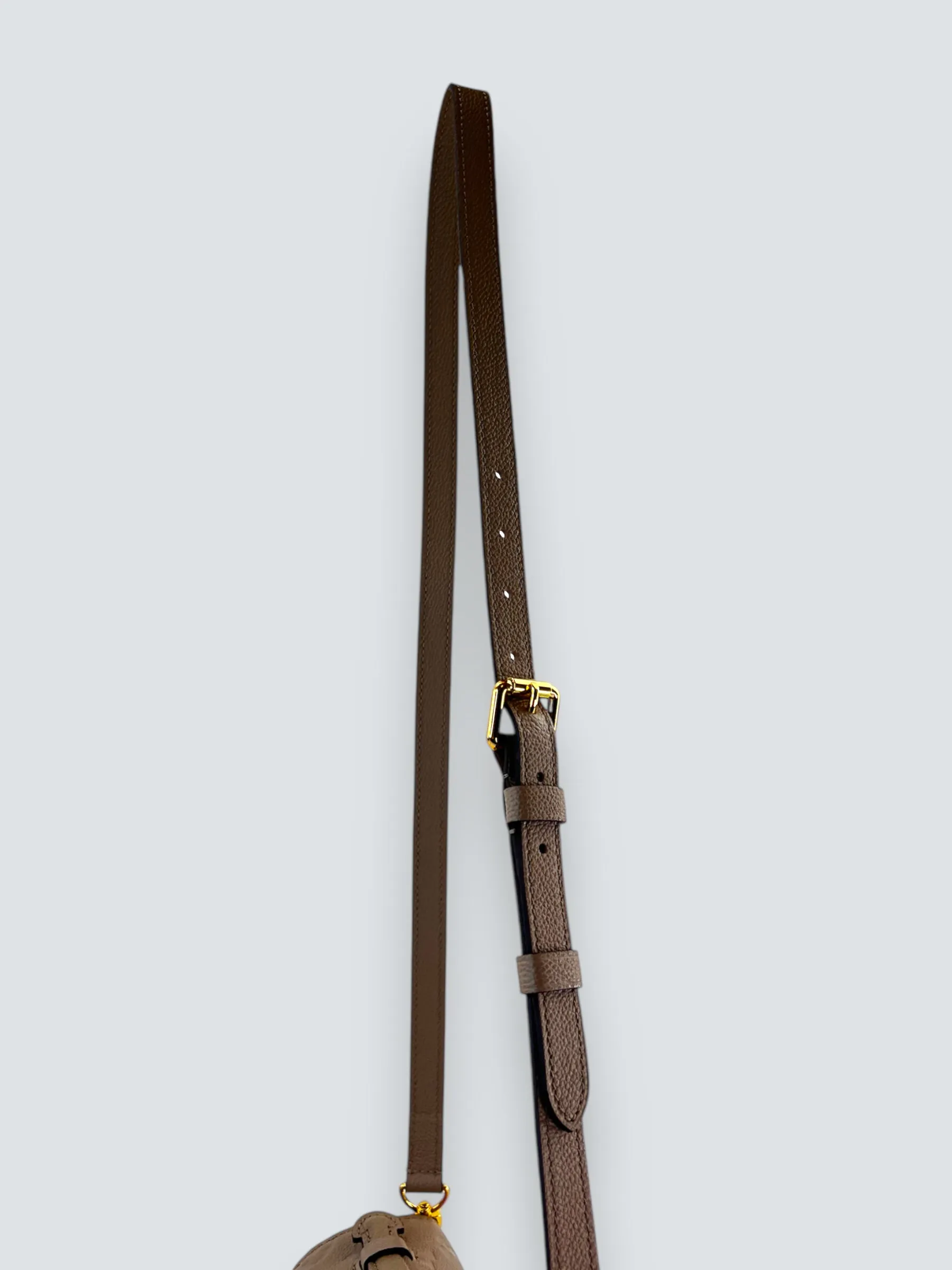 Louis Vuitton Taupe Empriente Leather Pochette Metis Crossbody