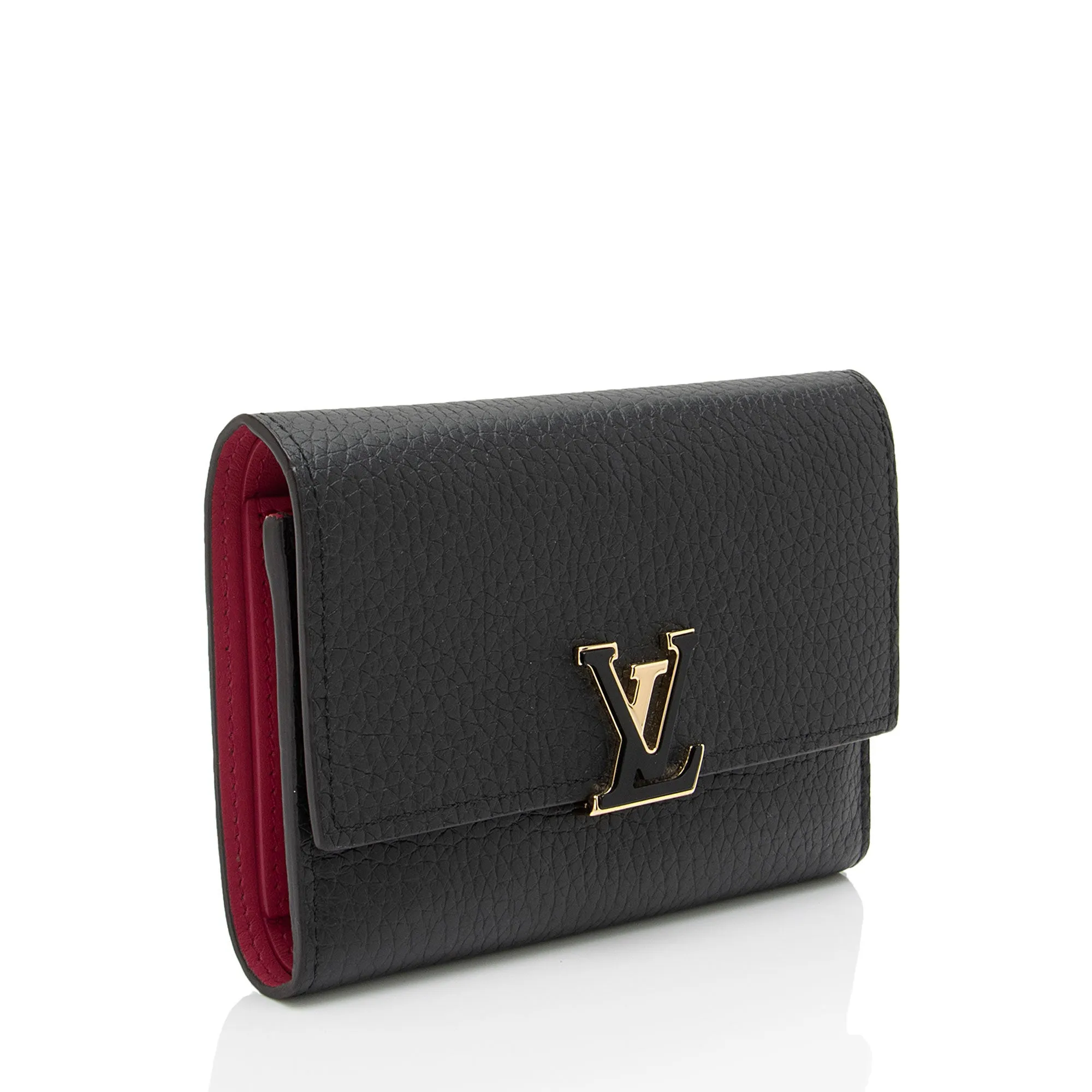 Louis Vuitton Taurillon Capucines Compact Wallet