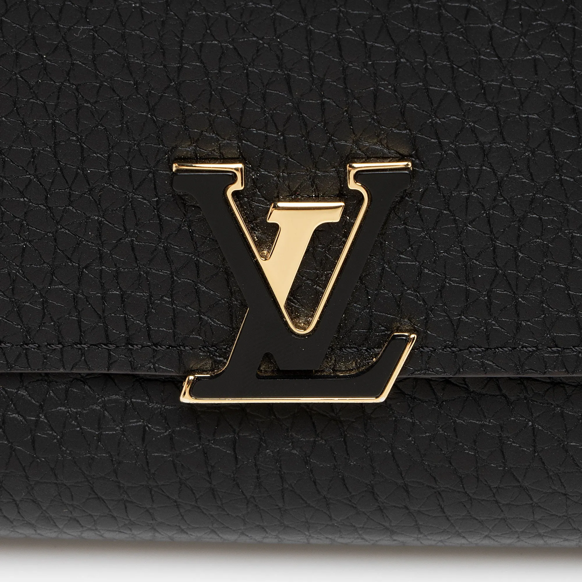 Louis Vuitton Taurillon Capucines Compact Wallet