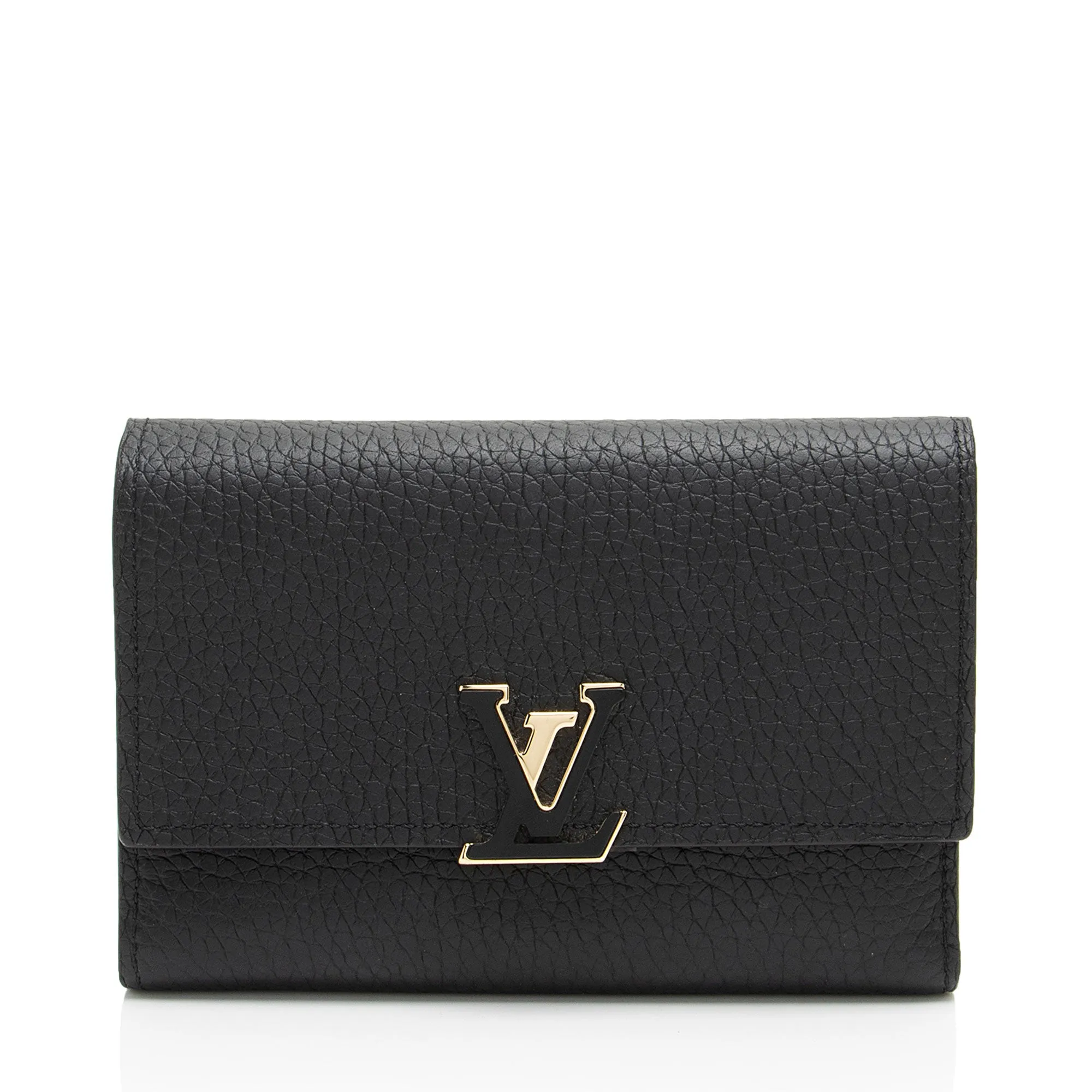 Louis Vuitton Taurillon Capucines Compact Wallet