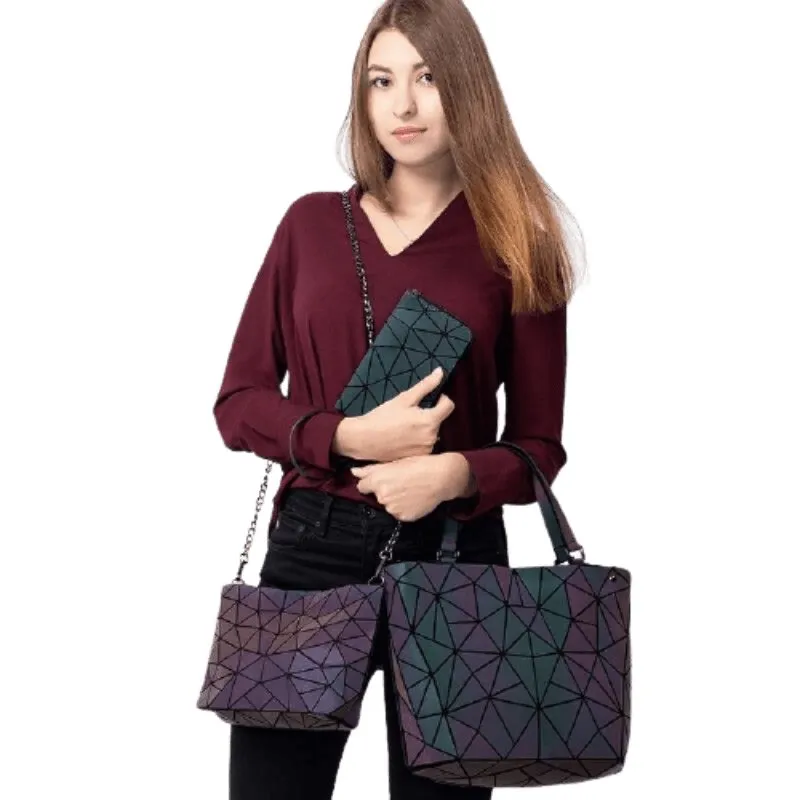 Luxury diamond bags set