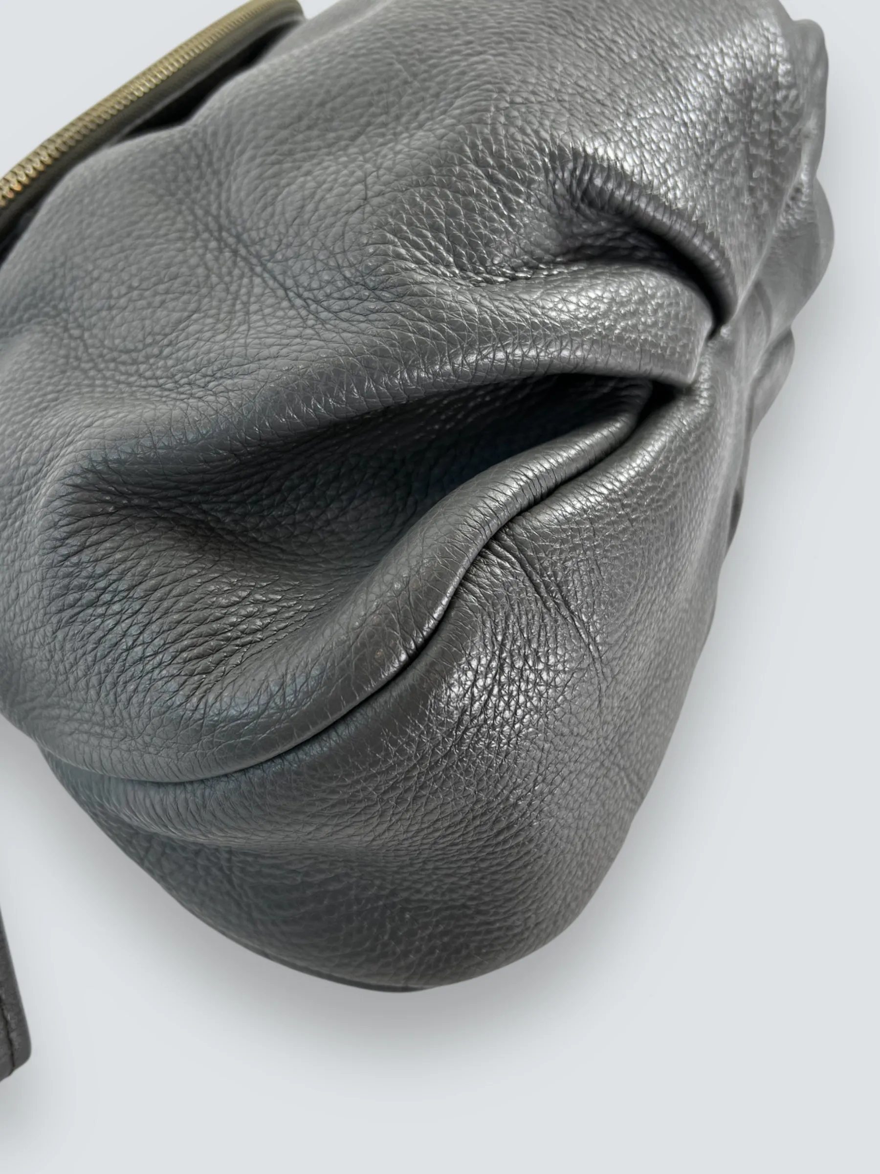 Marc Jacobs Grey Leather Natasha Crossbody
