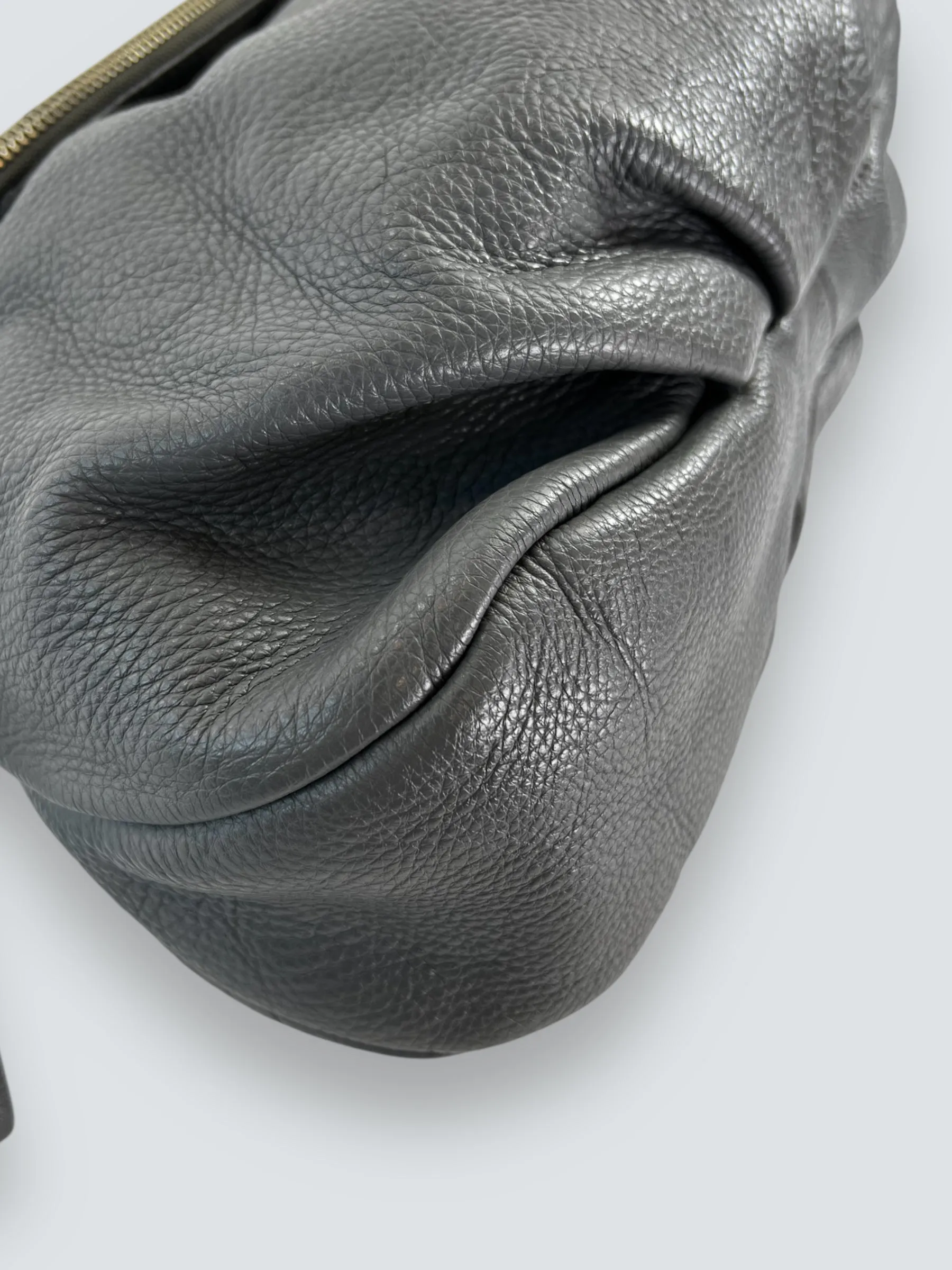 Marc Jacobs Grey Leather Natasha Crossbody