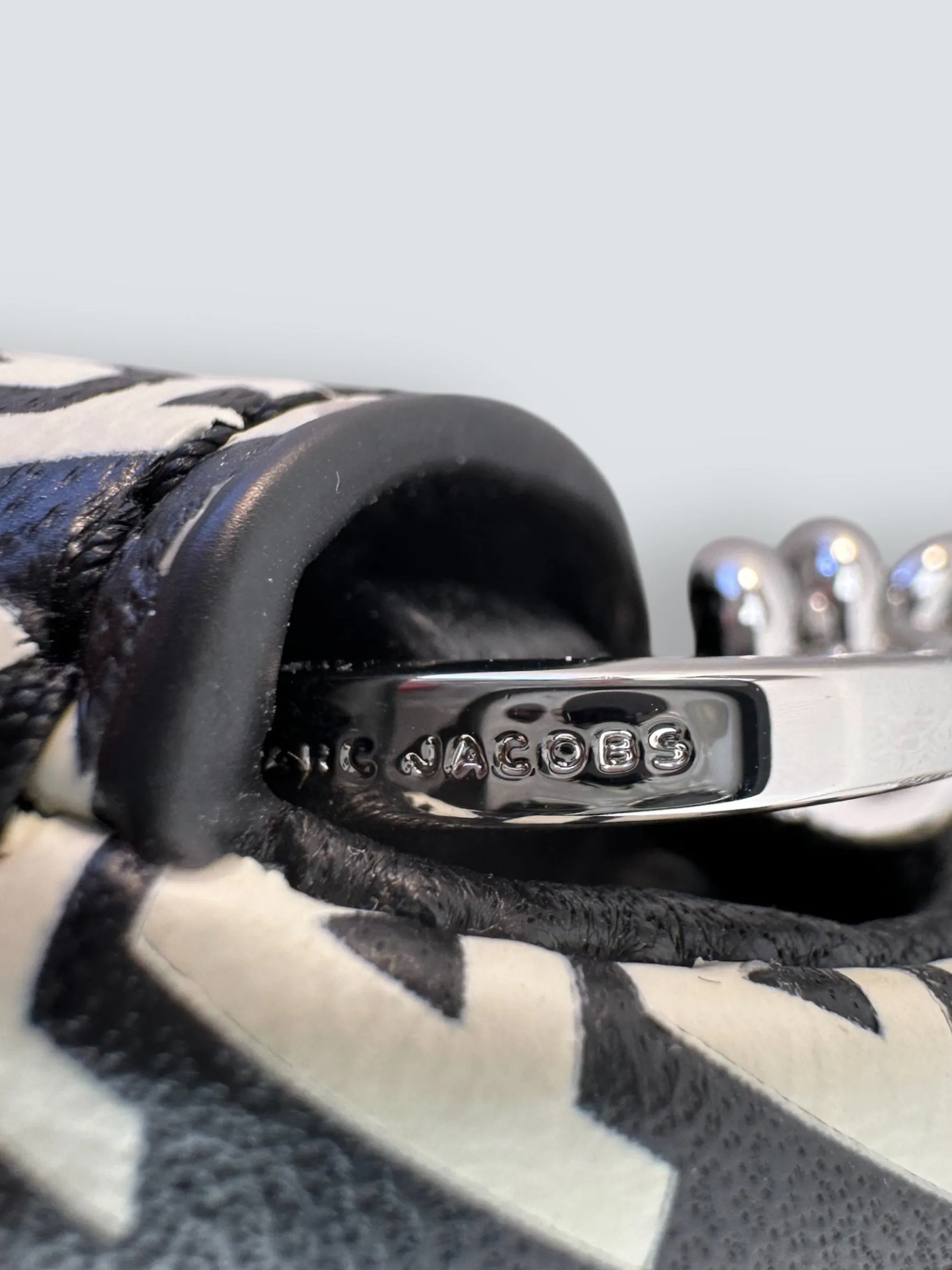 Marc Jacobs "The Monogram" Leather J Marc Mini Shoulder Bag