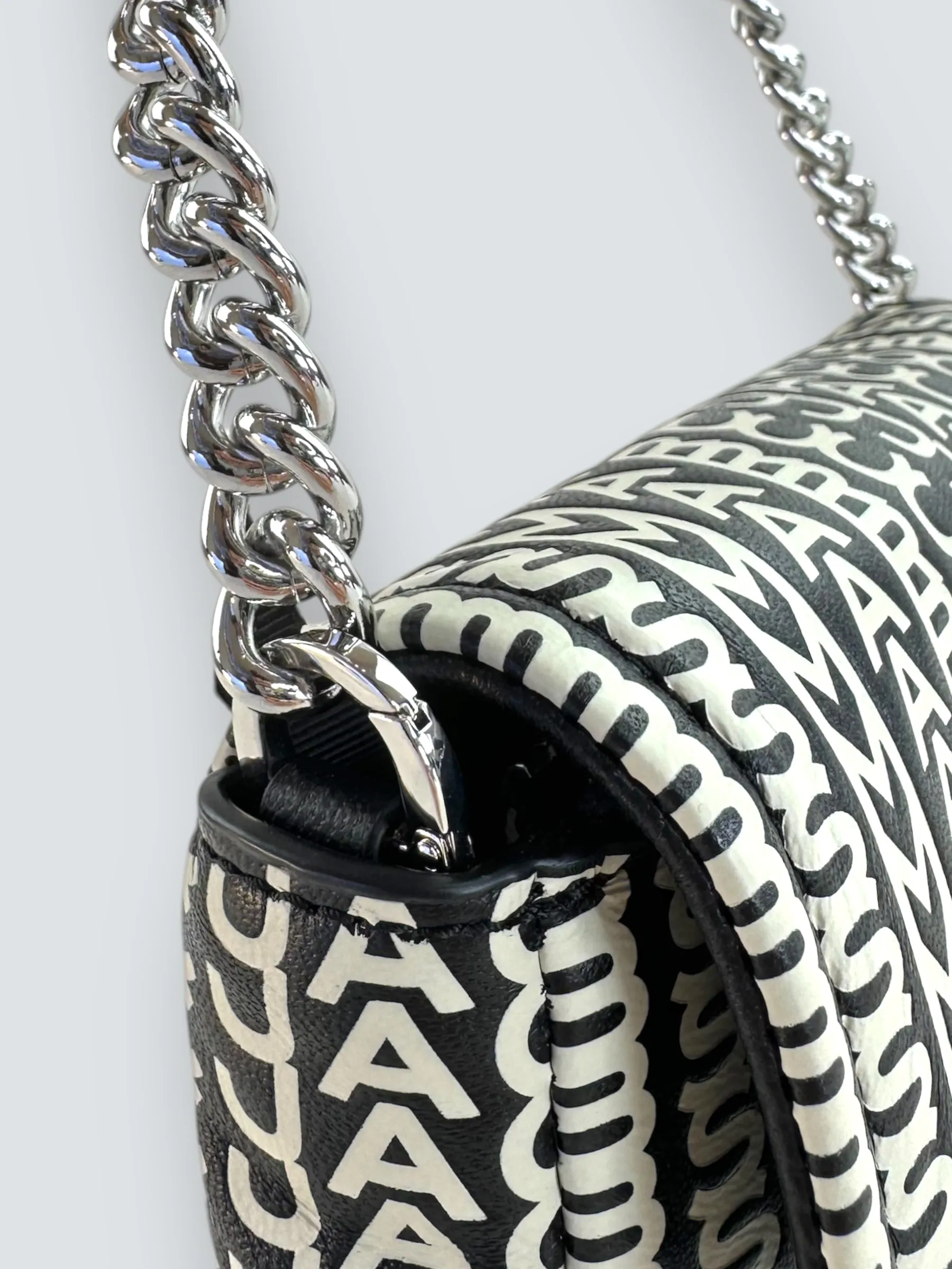 Marc Jacobs "The Monogram" Leather J Marc Mini Shoulder Bag